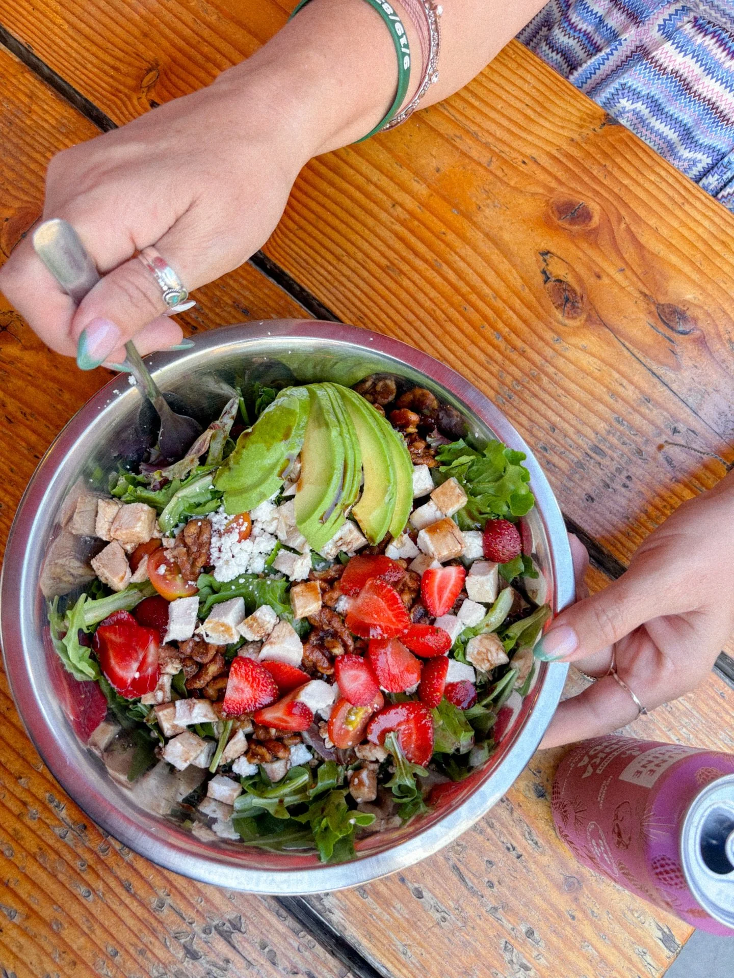 The Summer I had the Strawberry Chicken Salad from Lucky&rsquo;s 🍓🥗