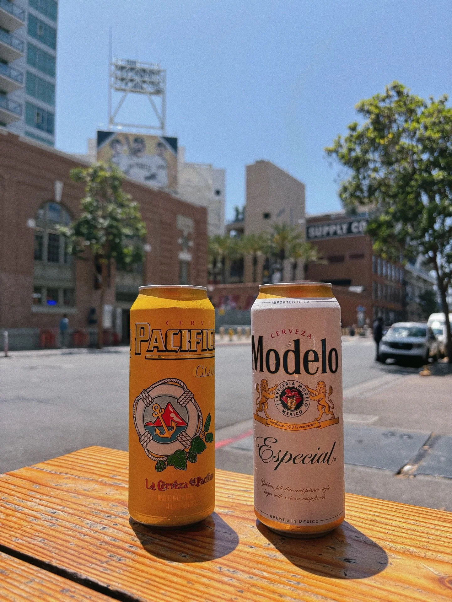 Name a better duo 🍺🍺 Grab a seat, grab a tall boy, and stay awhile at Lucky&rsquo;s. ☀️