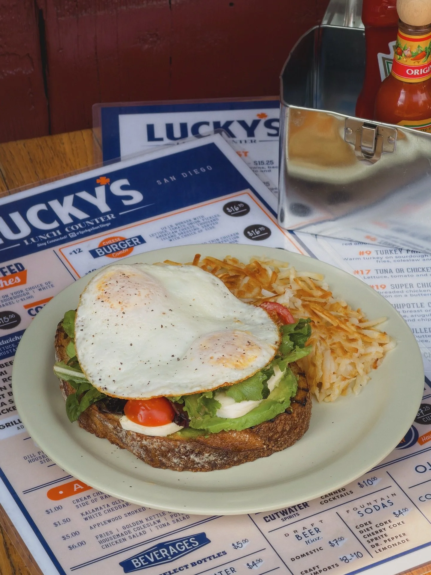 &lsquo;Tis the season! 🎄 December specials have arrived &mdash; enjoy them all month long!

🥑Avocado Toast: avocado, two eggs any style, fresh mozzarella, spring mix, cherry tomatoes w/ balsamic on toasted artisan sourdough. served with hash browns