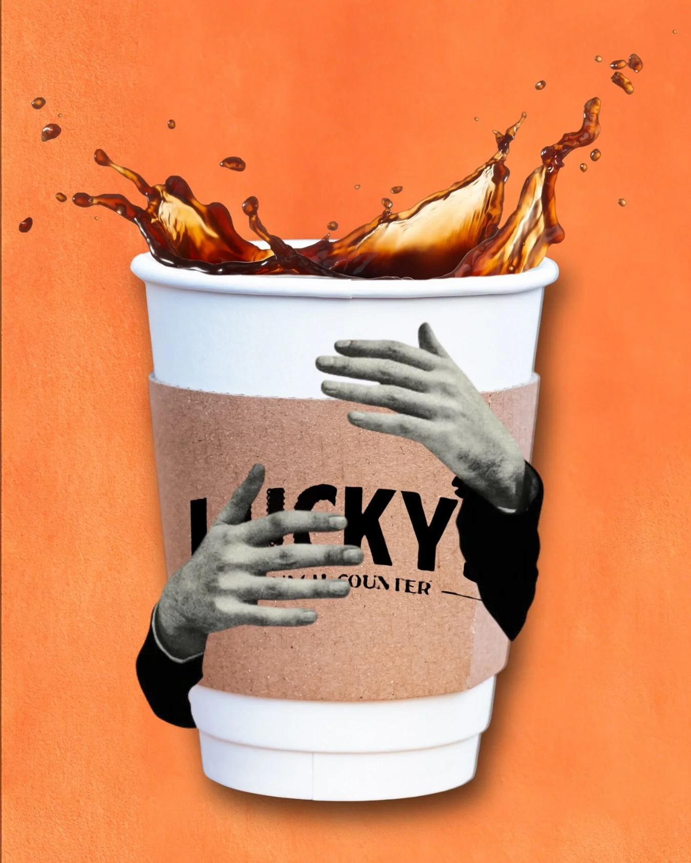Rise, shine &amp; grab your FREE hot or iced coffee at Lucky&rsquo;s! Available weekdays before 9AM with any purchase ☕️