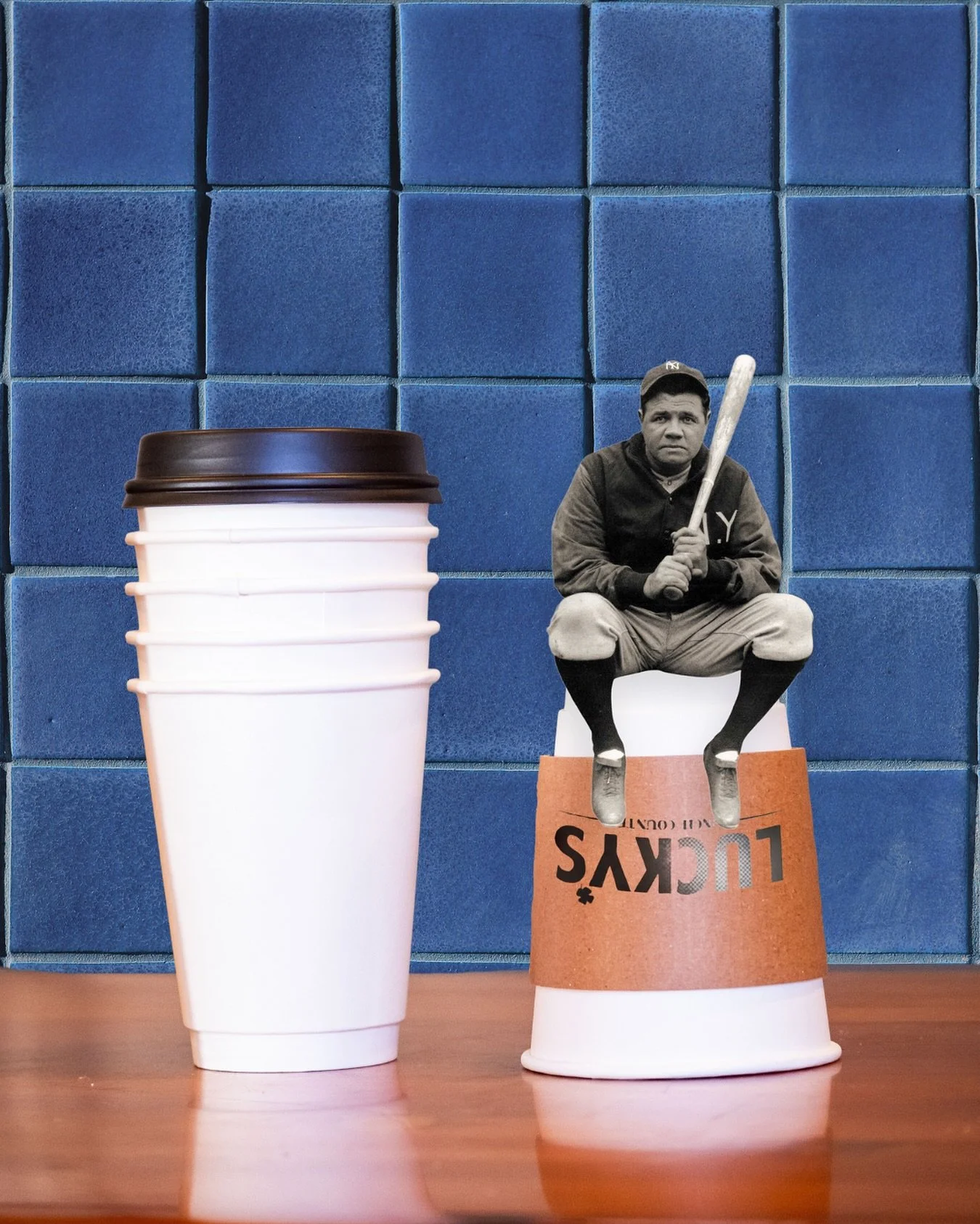 Rookie mistake: skipping free coffee. Weekdays before 9am at Lucky&rsquo;s!☕️