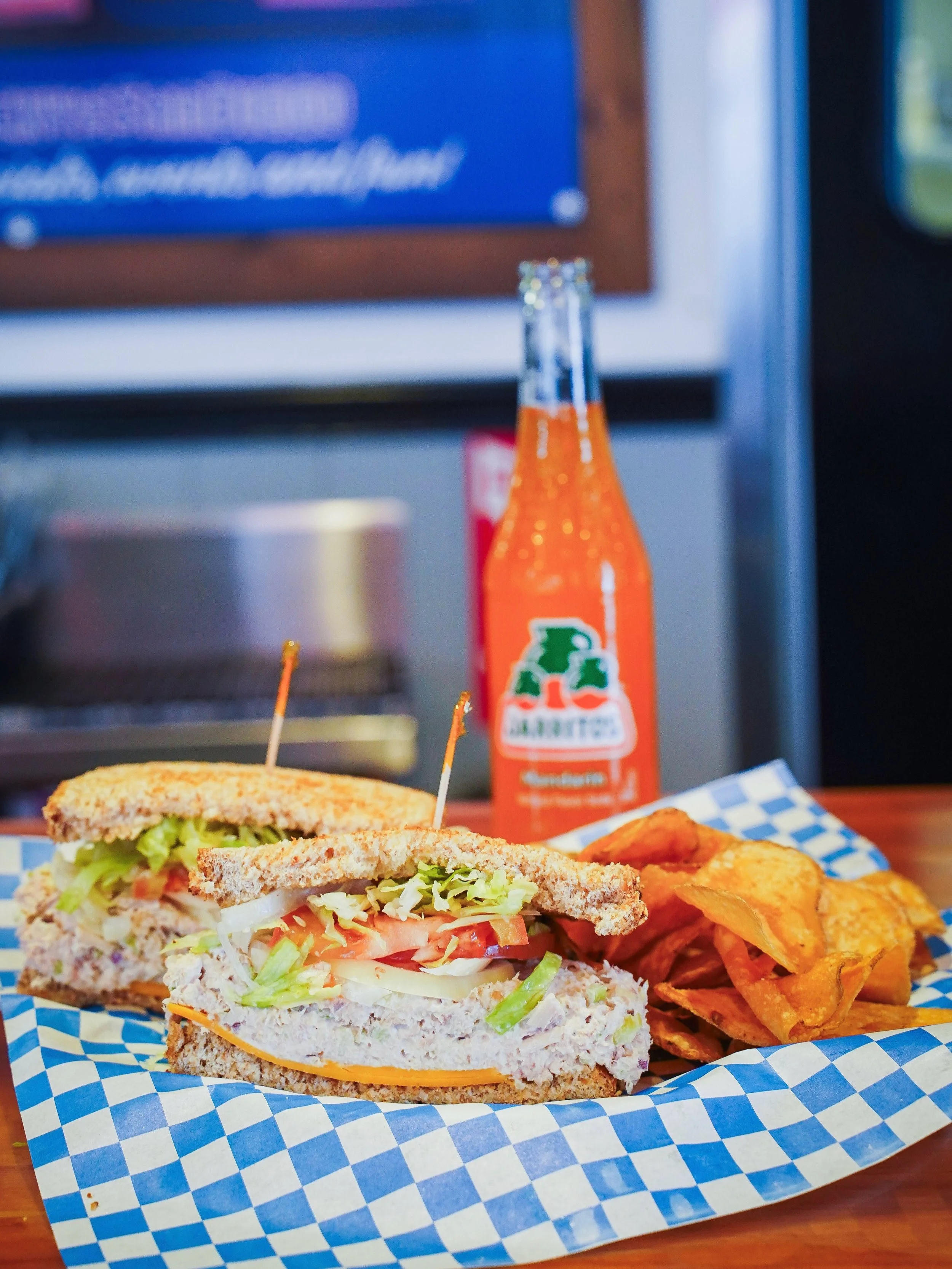 Don&rsquo;t get hungry, get LUCKY!
📸 : #17 Tuna Salad Sandwich