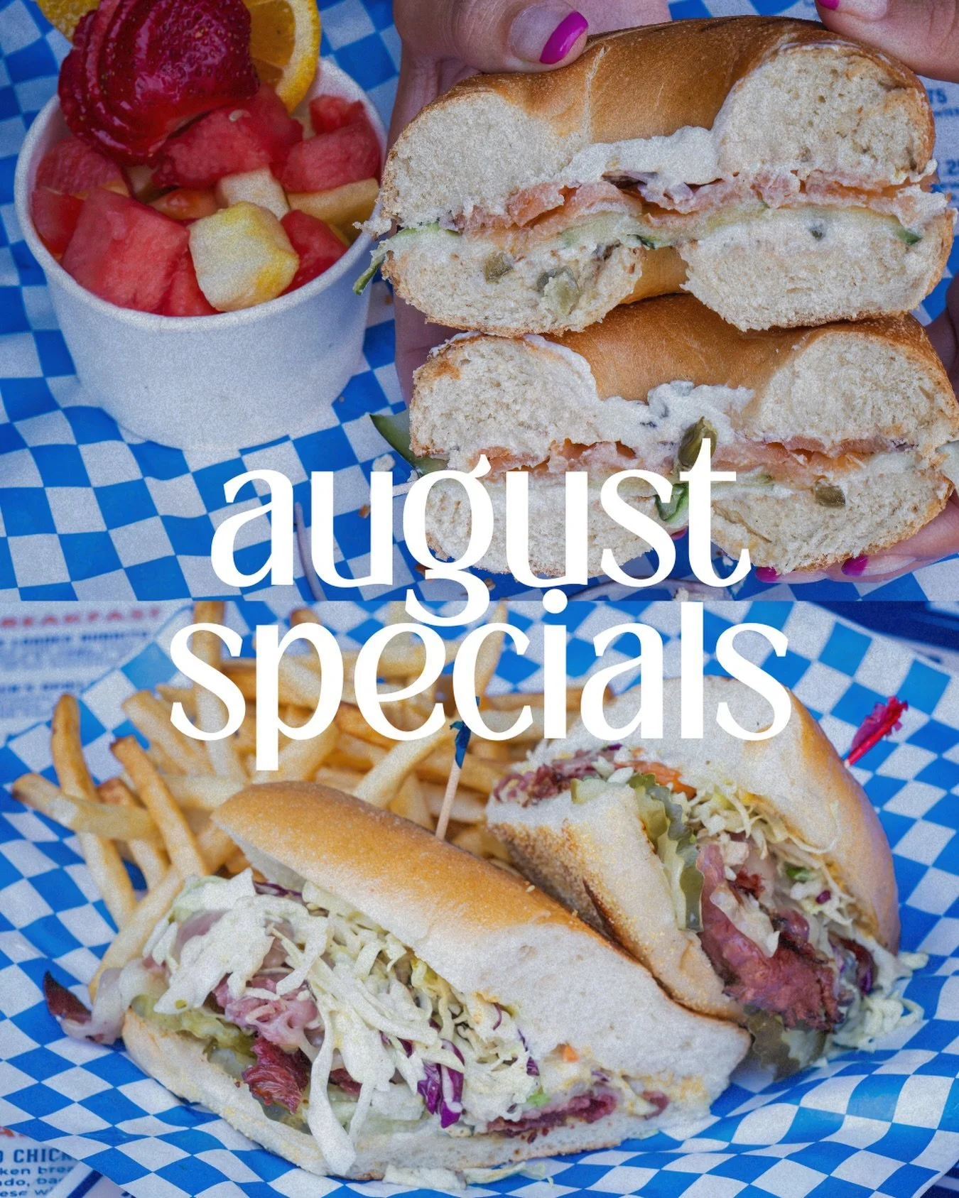 Don&rsquo;t miss your chance to try our Jalape&ntilde;o Nova Lox Bagel and Pastrami + Corned Beef Sandwich! Available this month only 😋