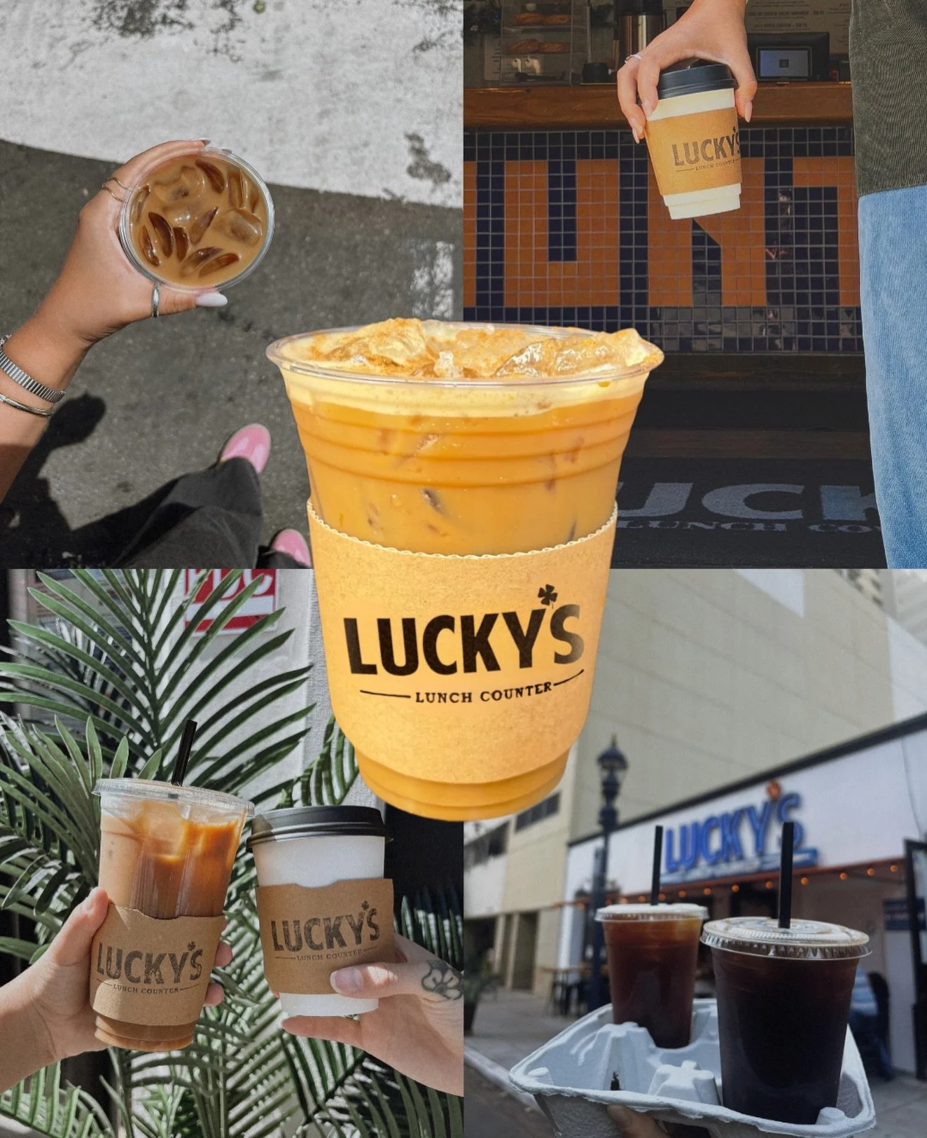 Coffee is ON US! Sip on a free iced or hot coffee any weekday with purchase of any entr&eacute;e ☕️💗