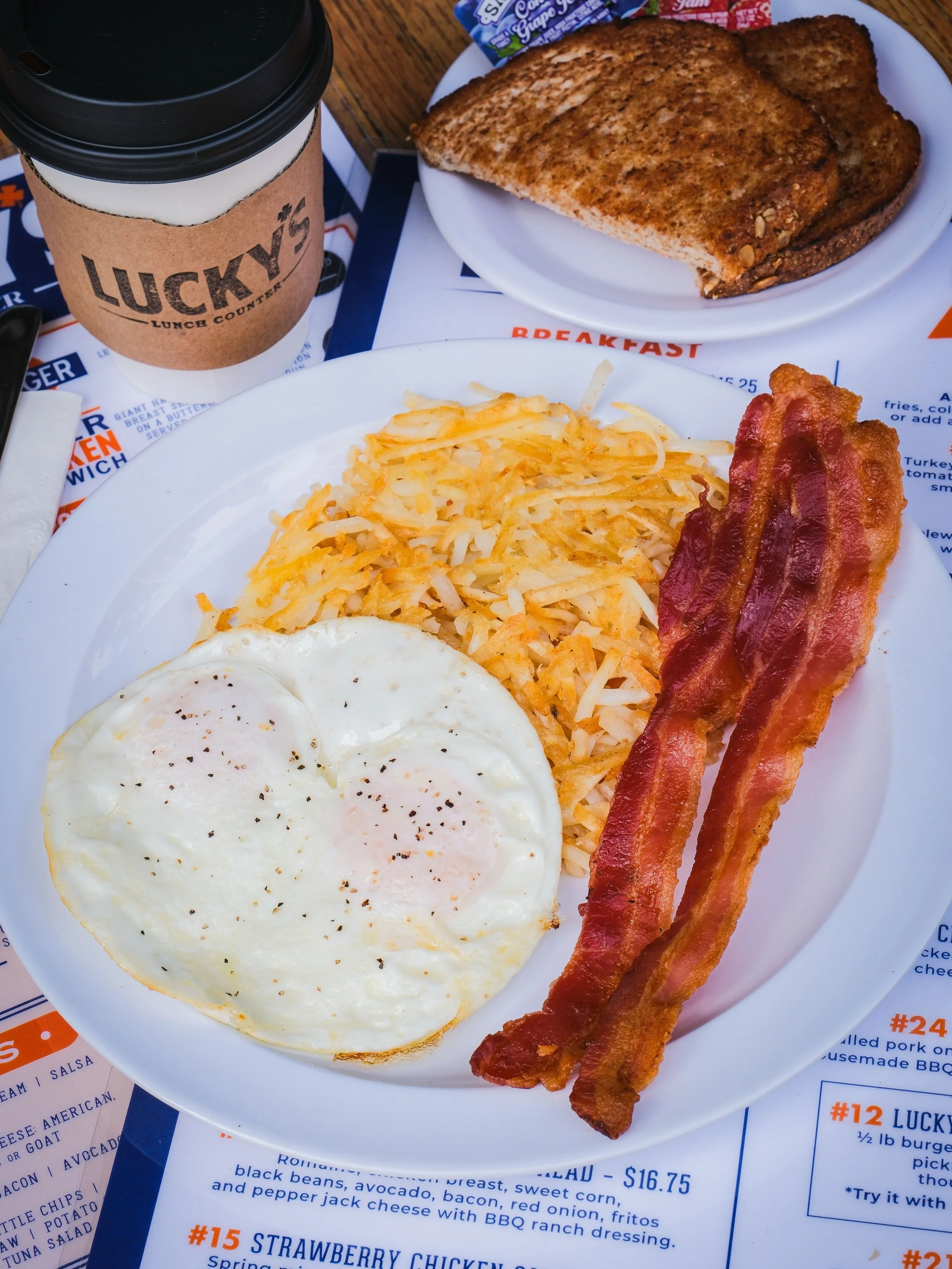 Get your weekend shakin&rsquo; with some eggs &amp; bacon 🥓🍳