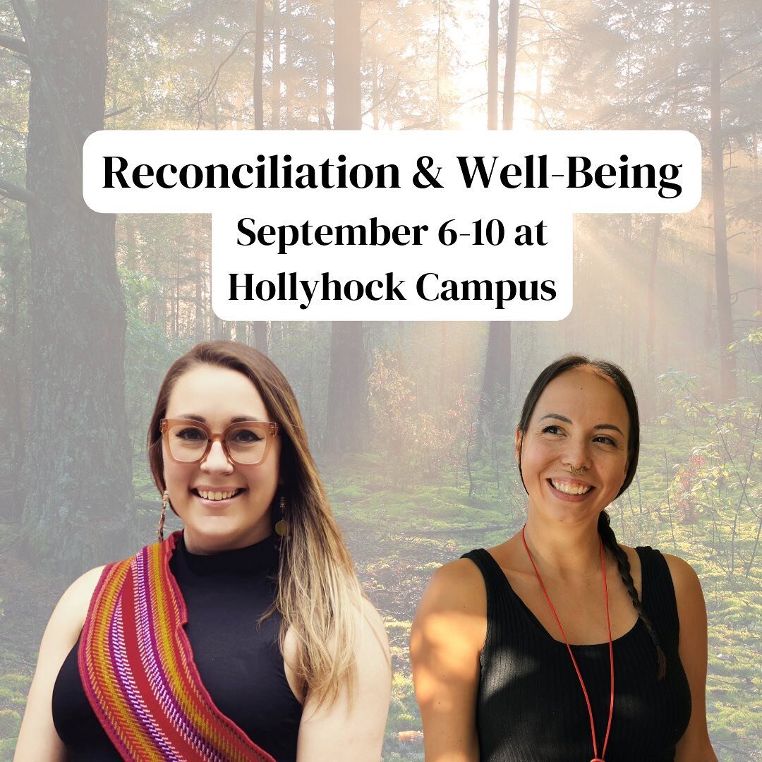 Save the date!

🗓 September 6-10, 2024

📍 The ancestral lands of the Klahoose, Tla&rsquo;amin, and Homalco Nations at Hollyhock Campus on so-called Cortes Island.

Join @vanessalesperance and I for an immersive retreat that will explore importance 