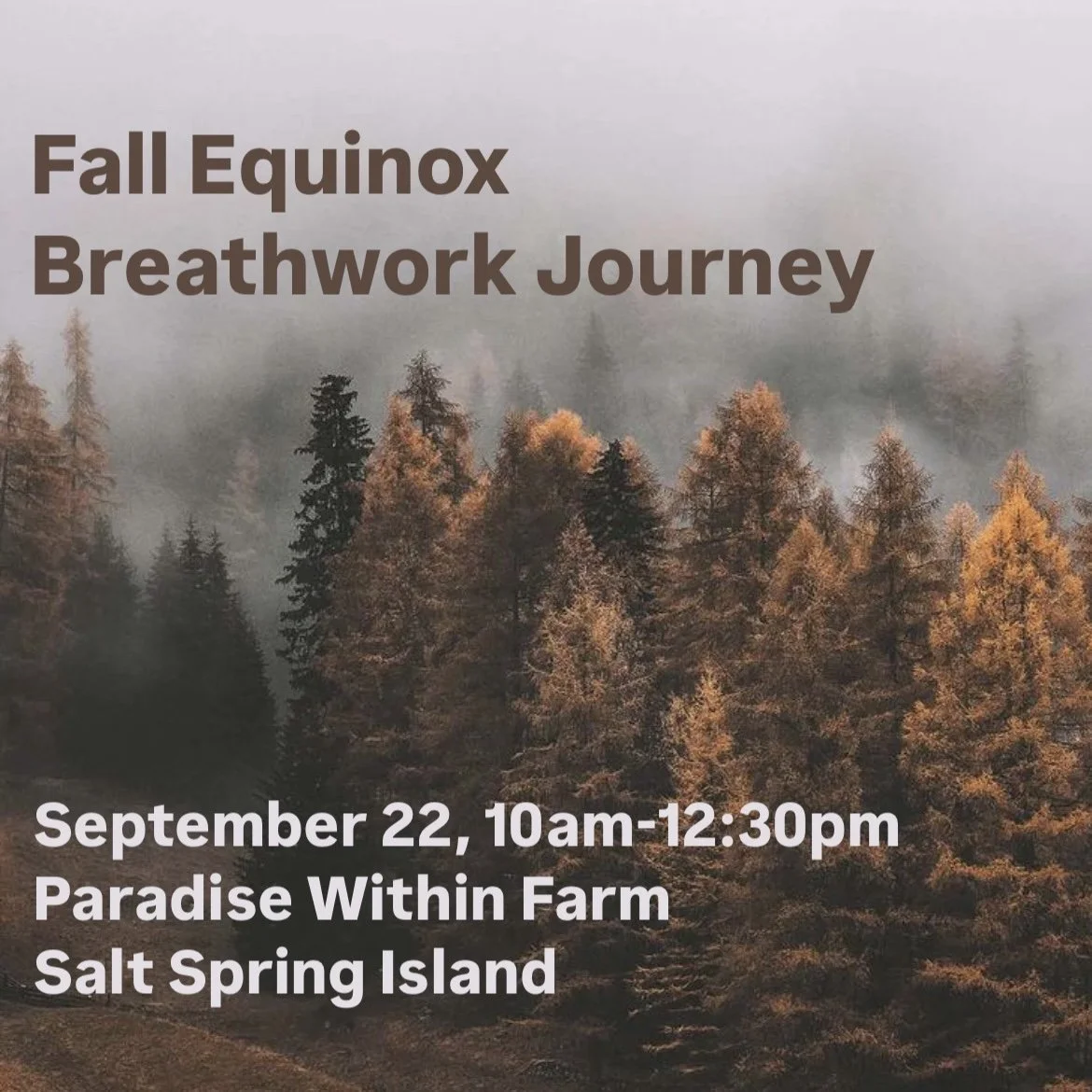 Fall Equinox Breathwork Ceremony