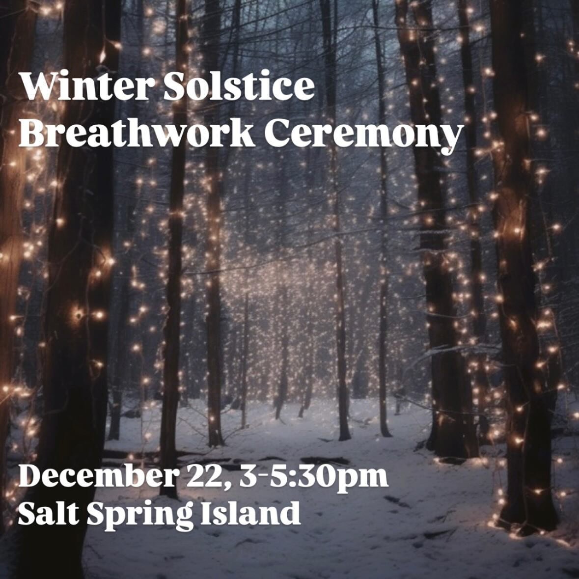 Winter is a time of slowing down. Of resting. Of turning inward.

With the holiday season often filled to the brim with socializing and activities and the pressure to accomplish and be more before the Gregorian year ends, it&rsquo;s a radical act to 