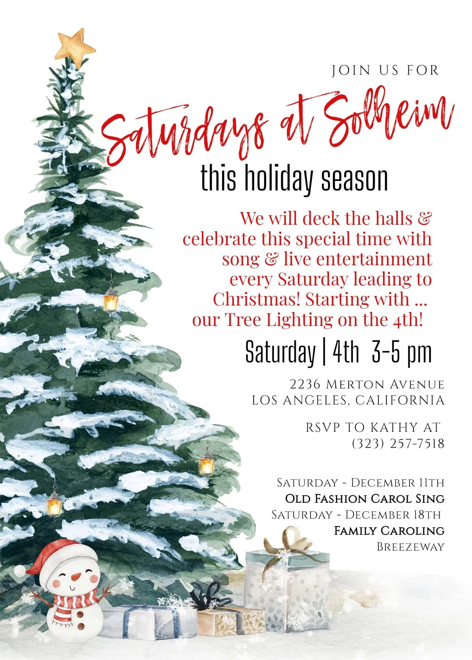 Saturdays at Solheim 