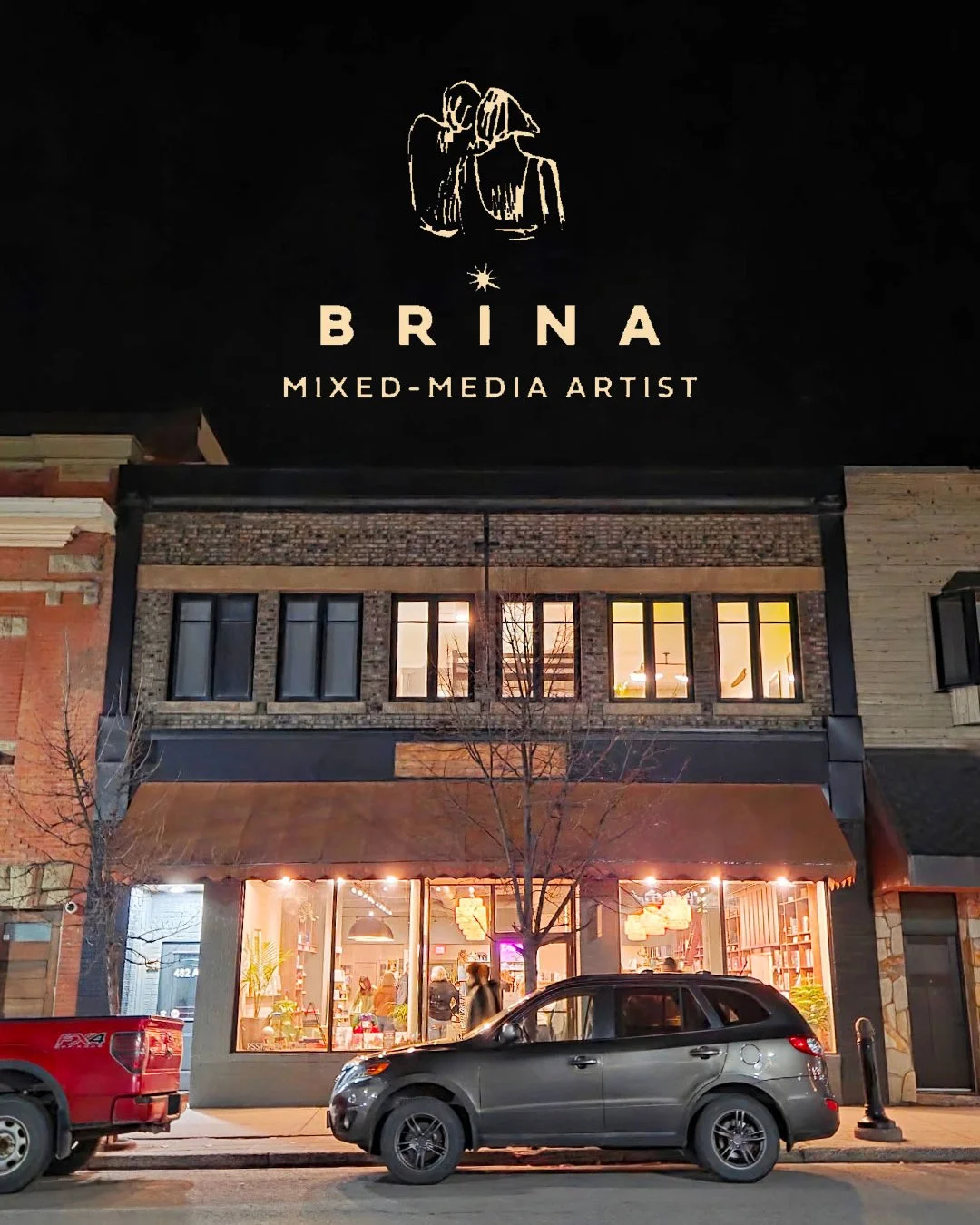 Saturday night was a special night, to be able to create quick portraits of people and do it locally, with people I know and adore. Polar Peak Books asked me to join them in thanking all the people who made the move possible and I was so honoured to 