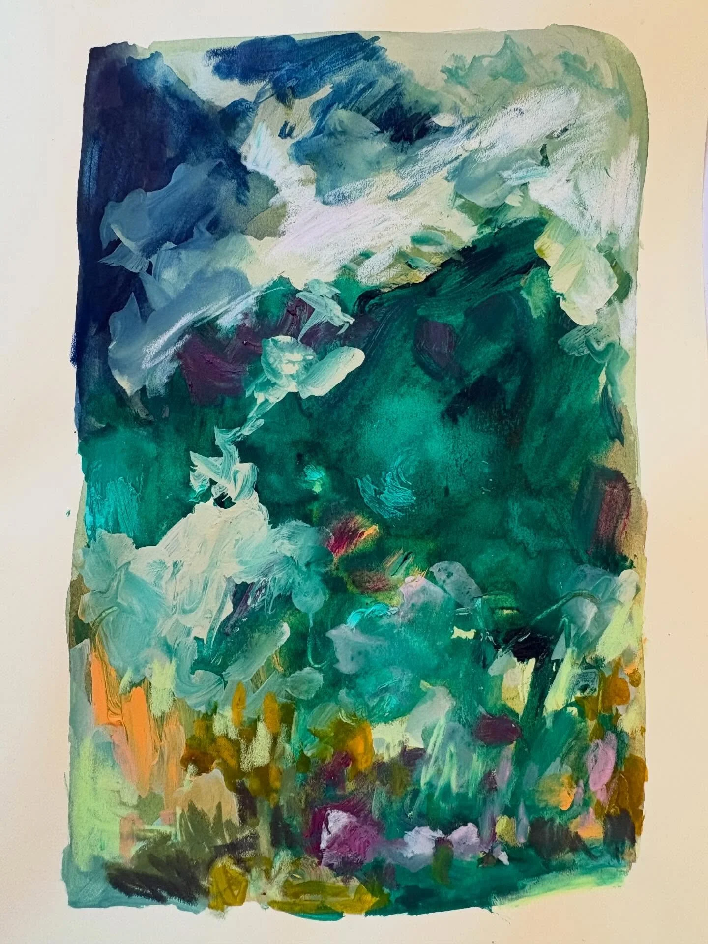 When I used to work at a gallery I would hear all sorts of comments from the visitors and they were usually about the abstract artwork. A lot of people don&rsquo;t get it. A kid could do that. I heard that frequently. But when you start actually work