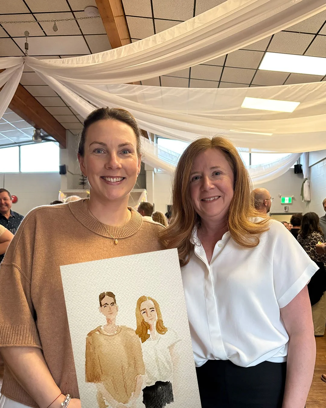 Harvest Feast Fundraiser for Fernie Food Security Society - Friends portrait together