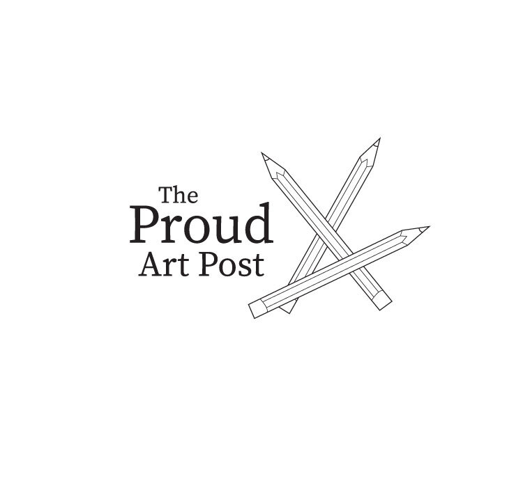 The Proud Art Post logo design and branding
