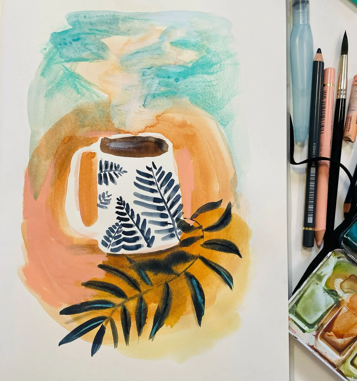 Art Project - Coffee (or Tea) Mug Still Life