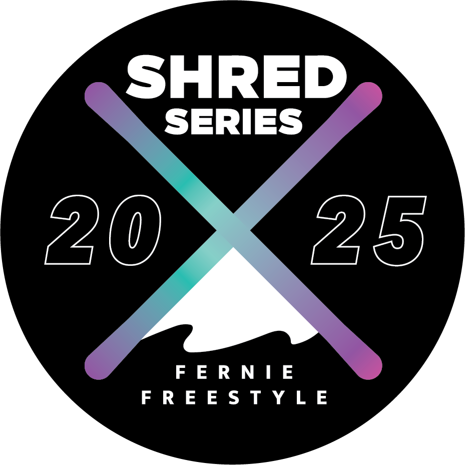 Shred Series 2025 Fernie Freestyle sticker design