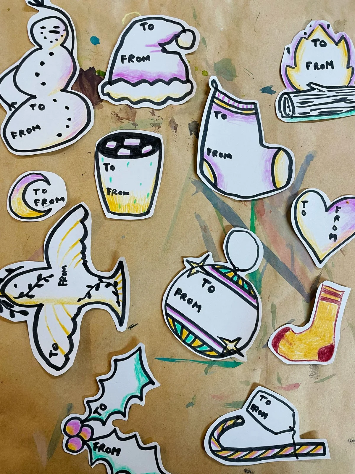 Art Project - Gift Labels