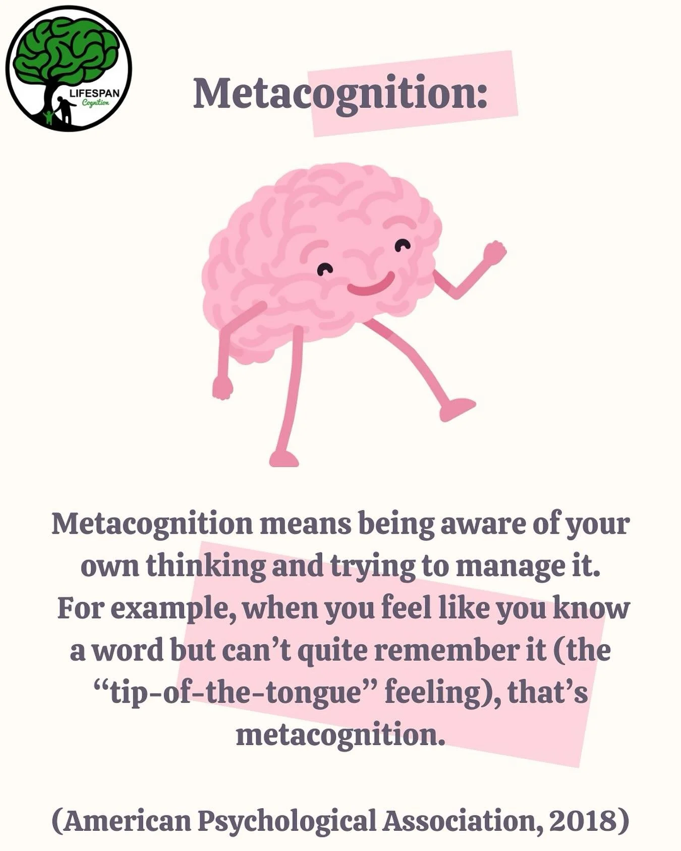 🧠✨ Ever thought about&hellip; thinking about your thinking? That&rsquo;s metacognition! It&rsquo;s all about being aware of how your mind works&mdash;like when a word is right on the tip of your tongue. #MindfulThinking #PsychFacts #Metacognition