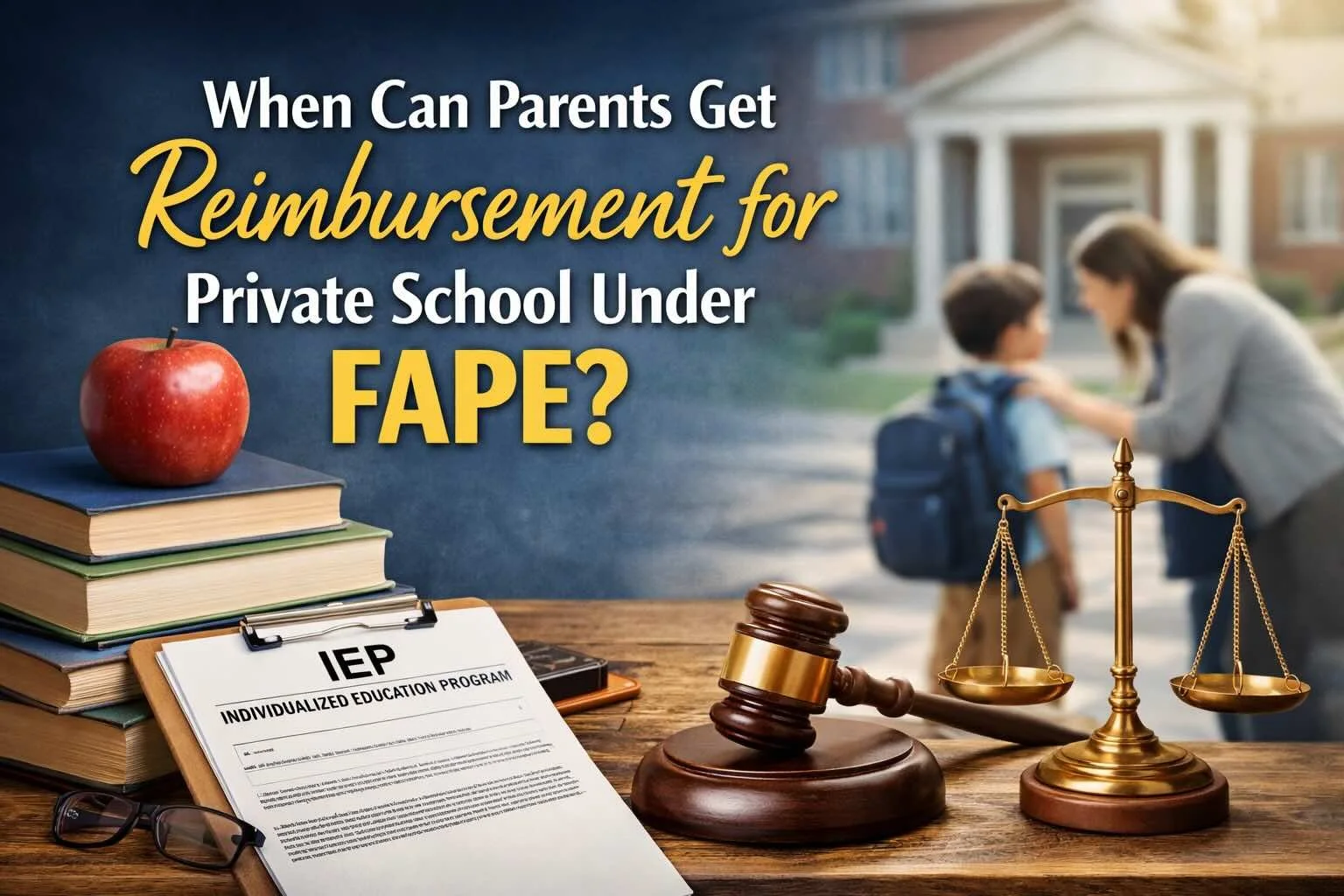 When Can Parents Get Reimbursement for Private School Under FAPE?