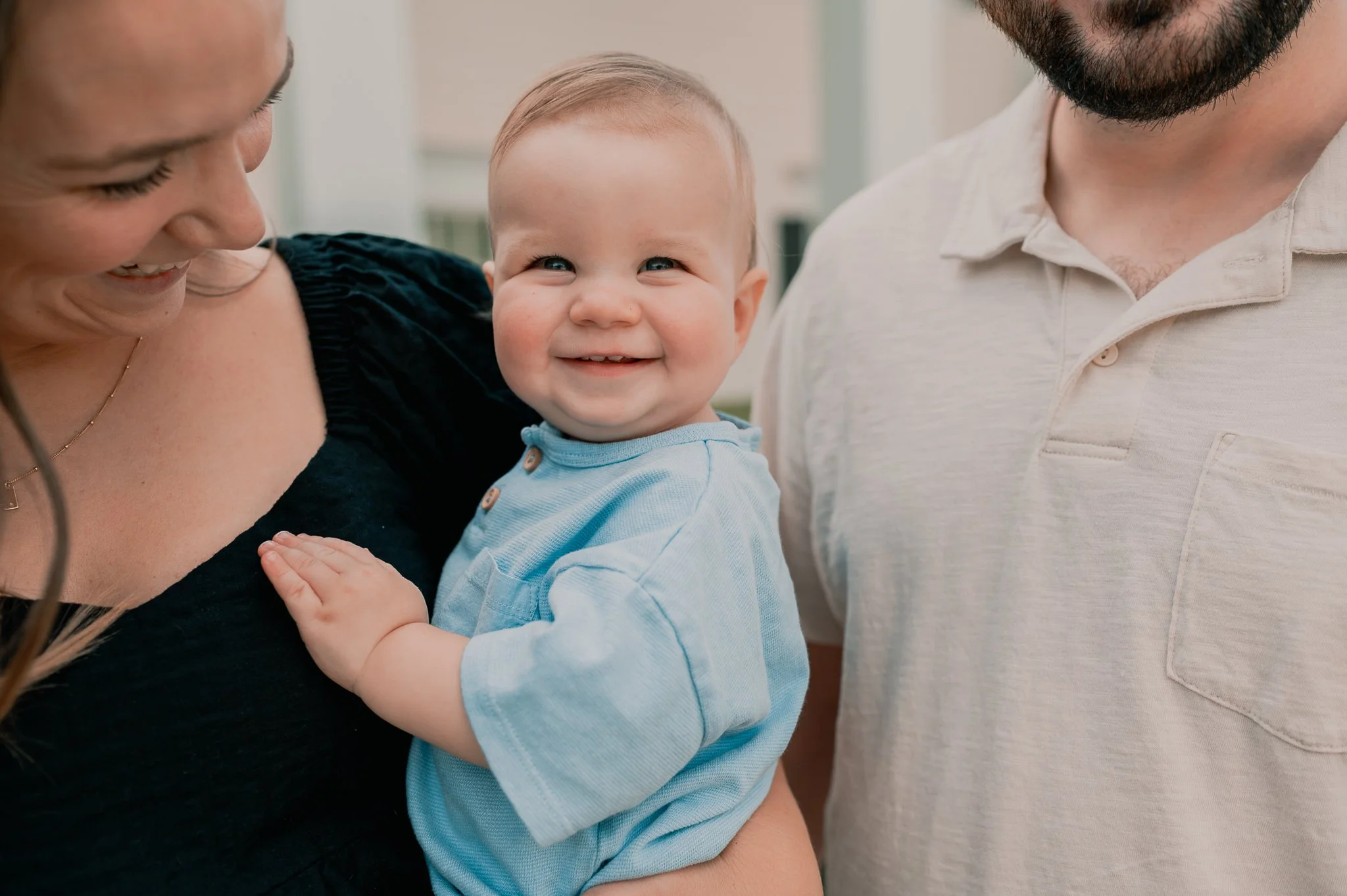First Birthday Photos with Harvey