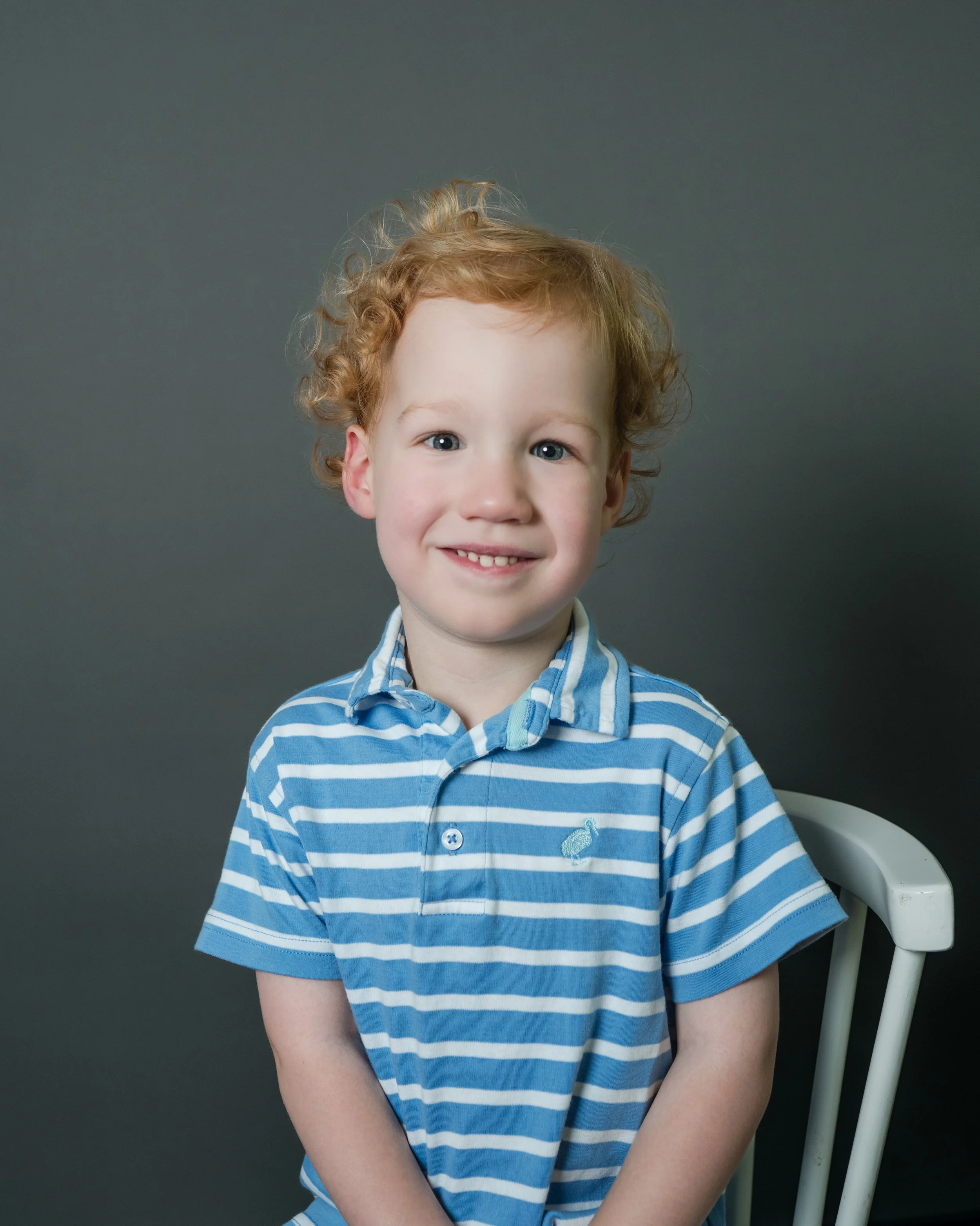 Student portrait from a Christian school picture day in Raleigh NC