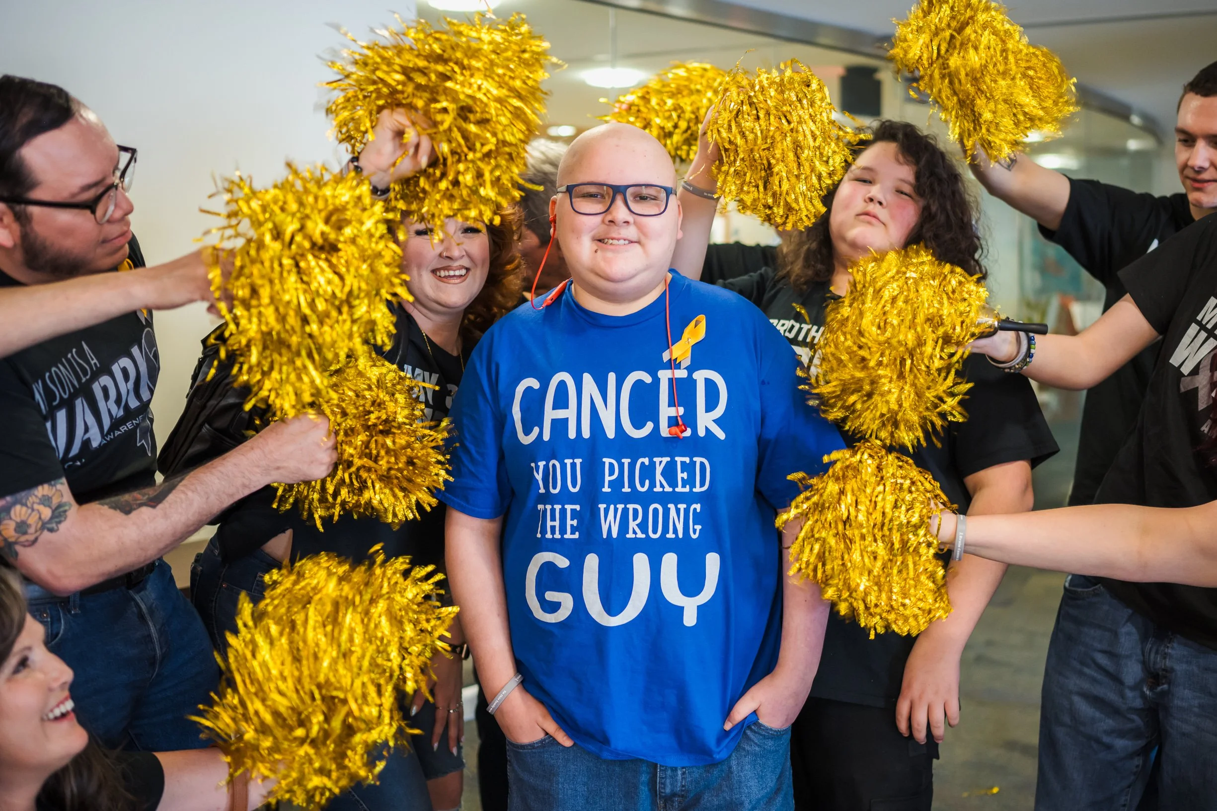 Garner, NC Cancer Patient Photographer for The Gold Hope Project