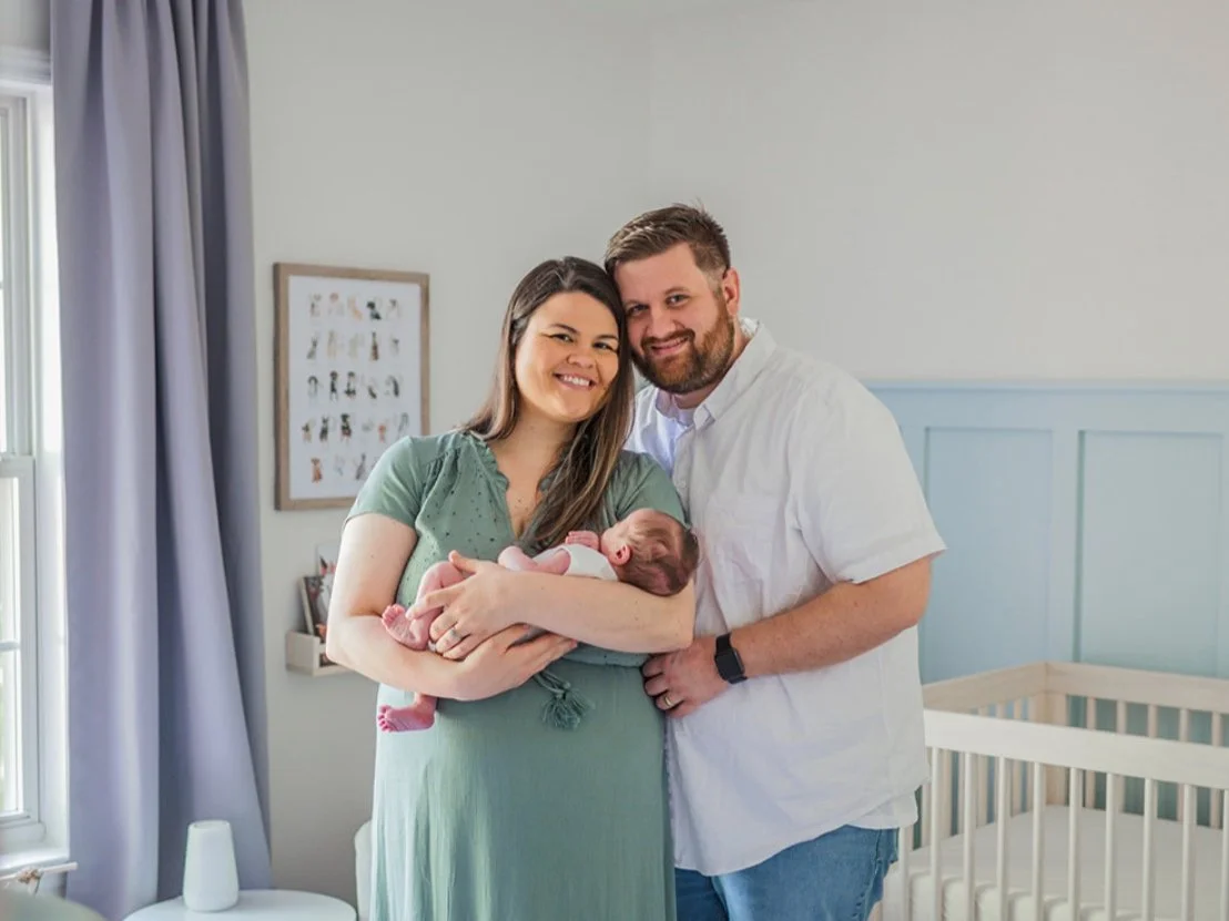 Garner, NC Newborn Family Photographer
