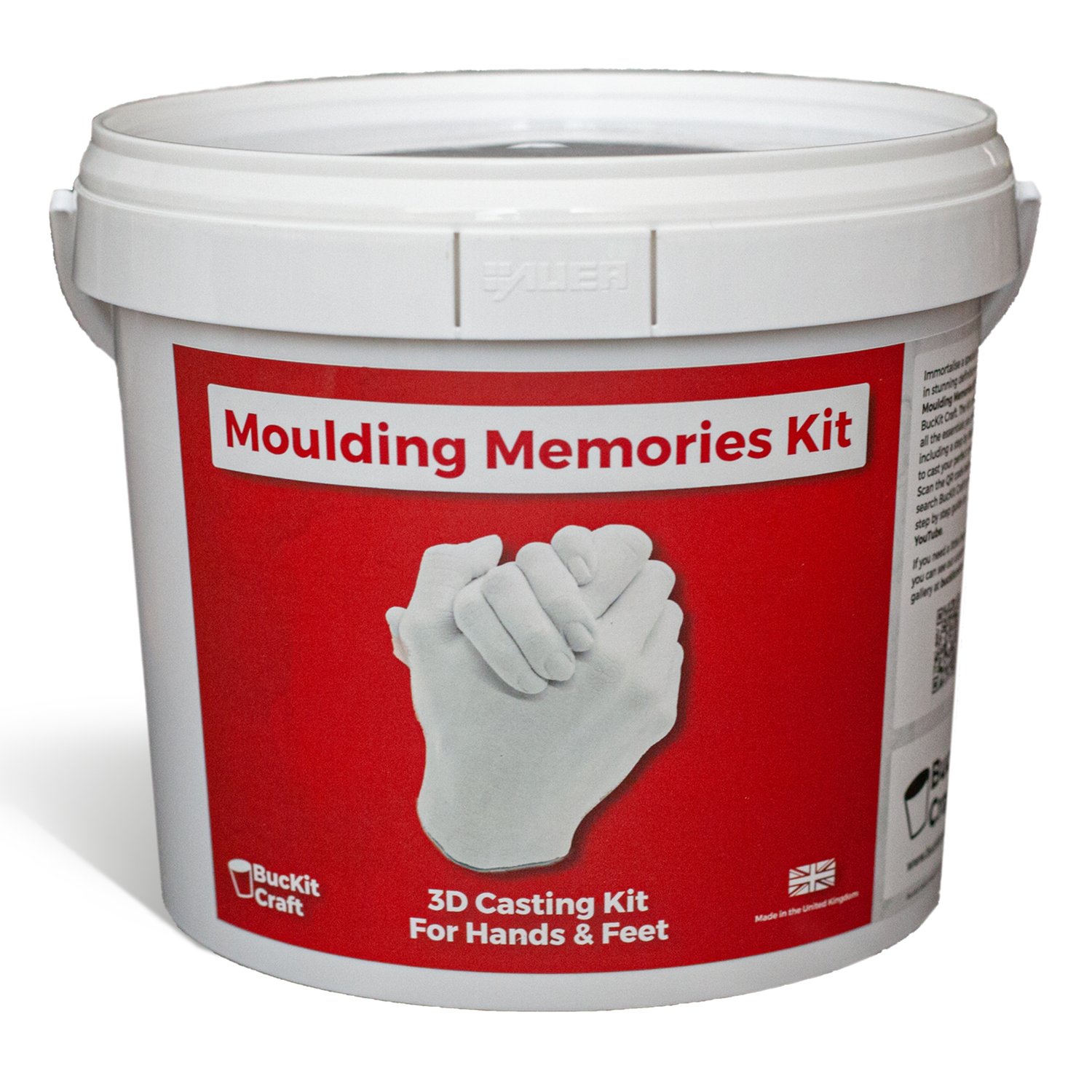 Hand Casting Kit - Complete Hand Molding with Plaster, Bucket, Gloves,  Finishing Tools, Display Stand, Instructions & More! - Hand Mold Kit  Couples & All Ages Can DIY to Preserve Sculpture Memories