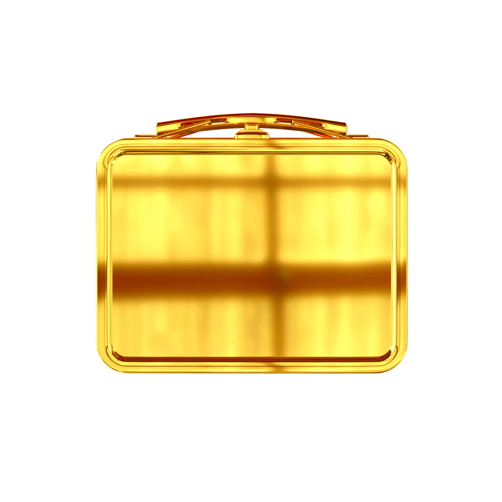 Gold Lunchbox