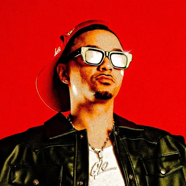 Miles minnick, red background for Somersville cover