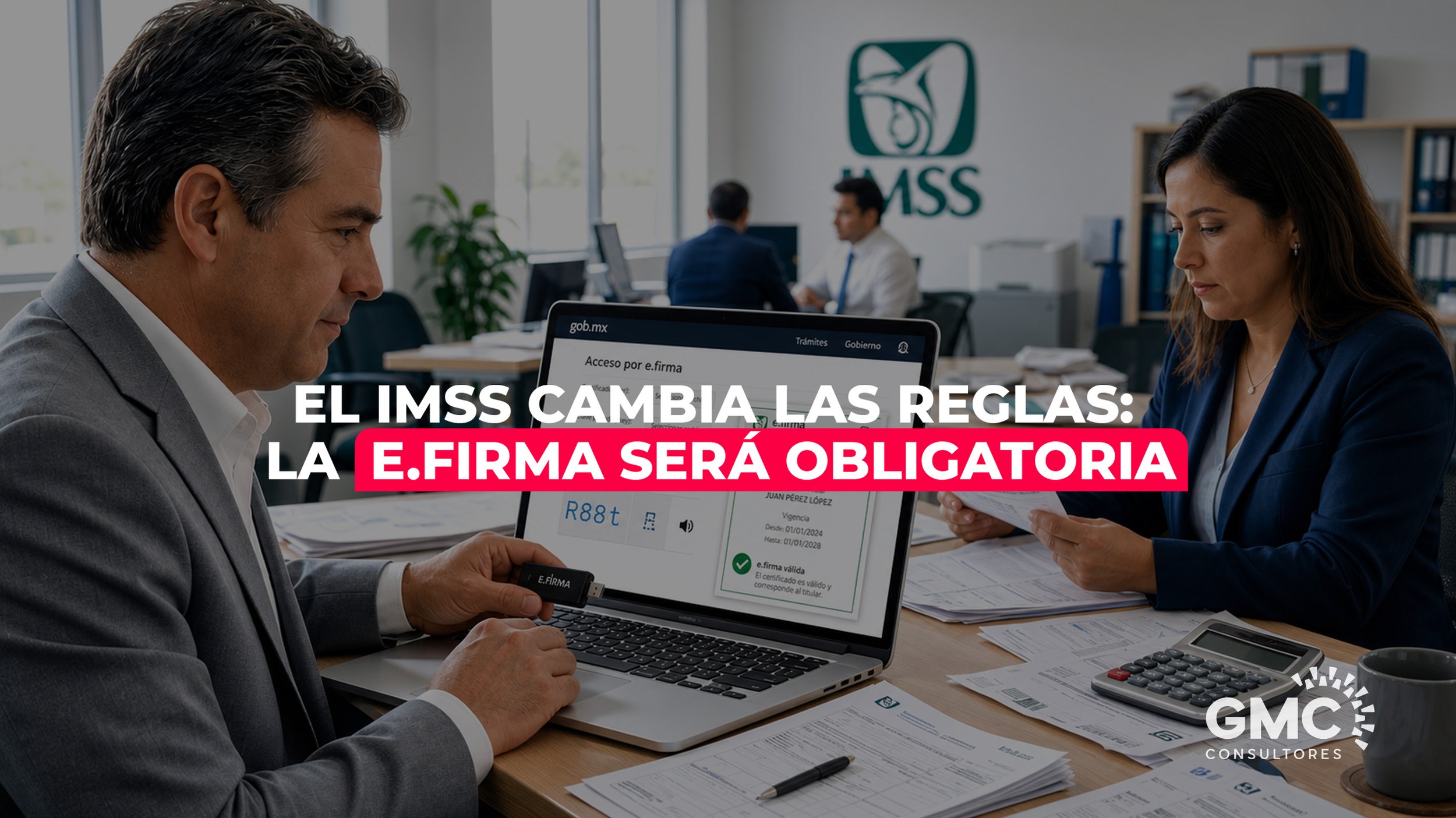 Nuevo esquema del IMSS: la E.Firma será el único certificado digital