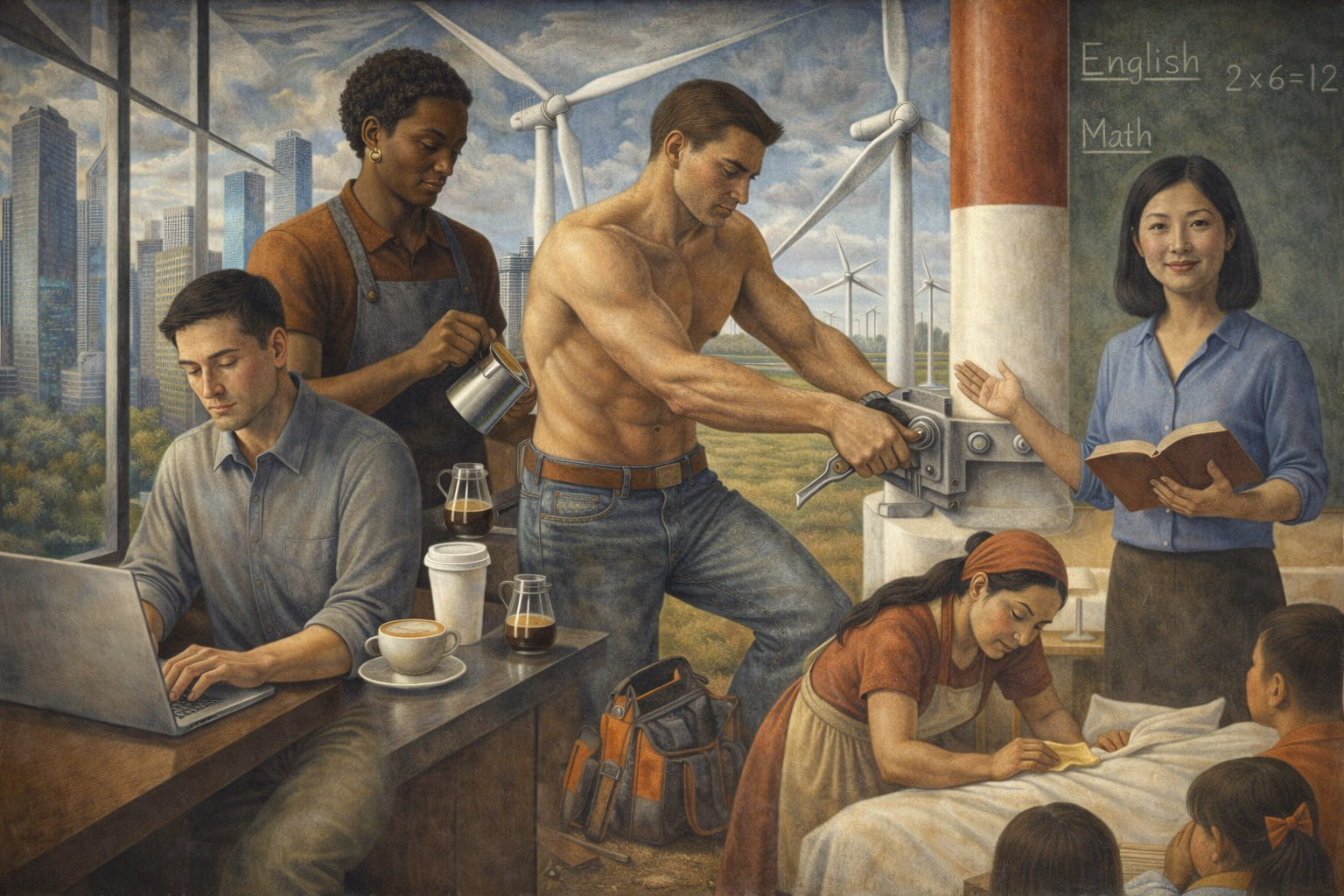 Hymn of the American worker against the mogul titans