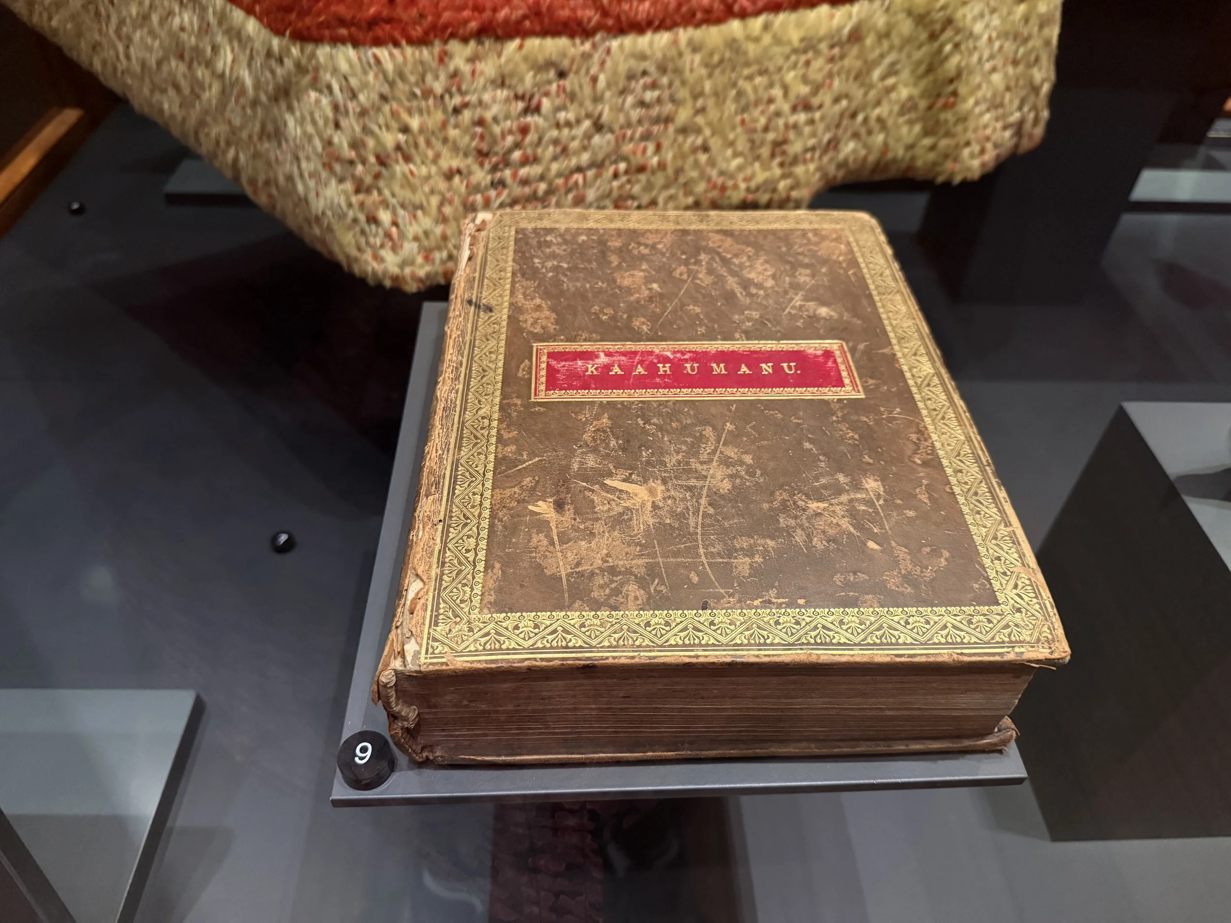 The Queen Ka`ahumanu Bible and the heavy ledger of grace