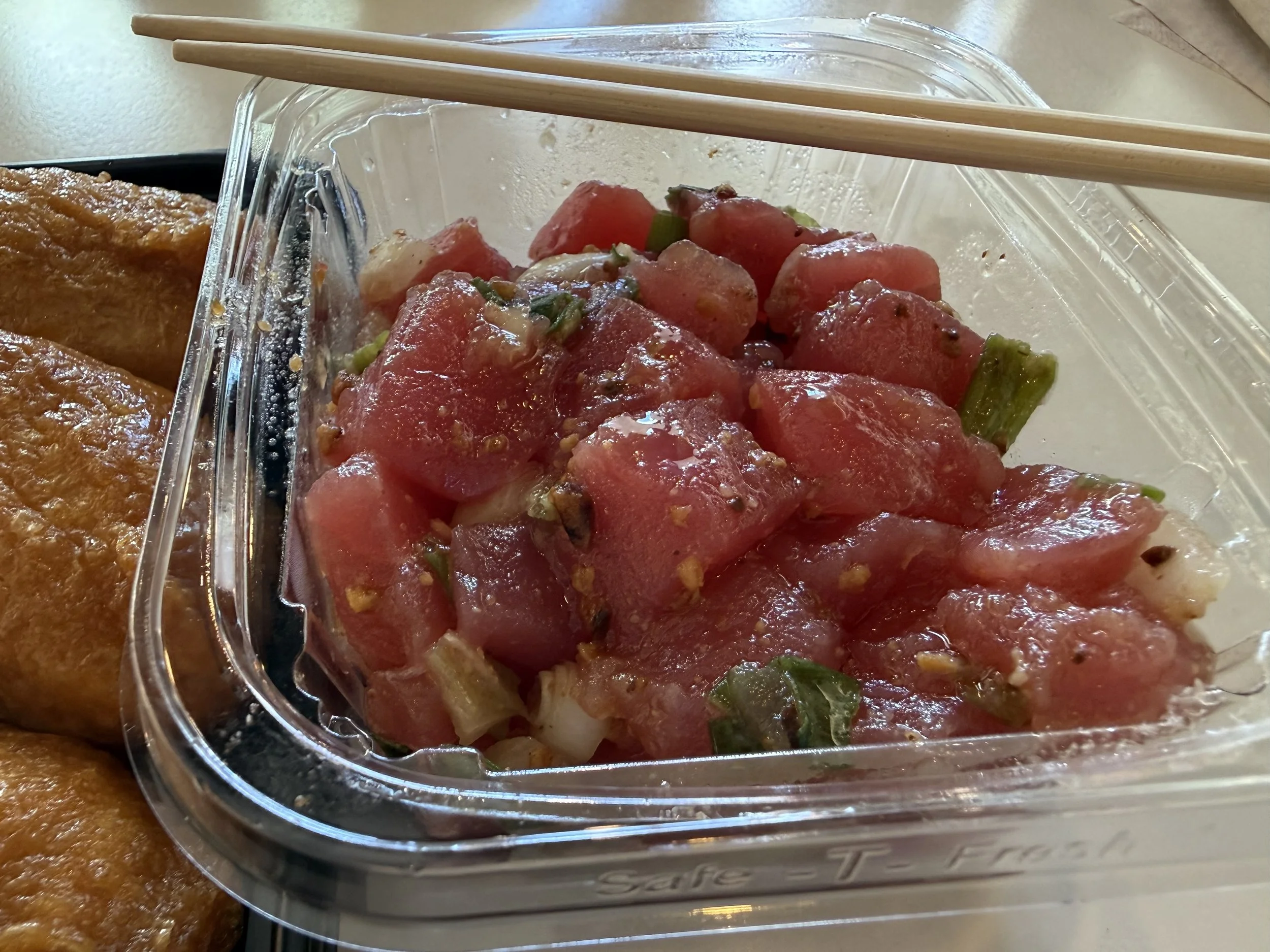 The ghosts of old Honolulu in my old fashioned ahi poke