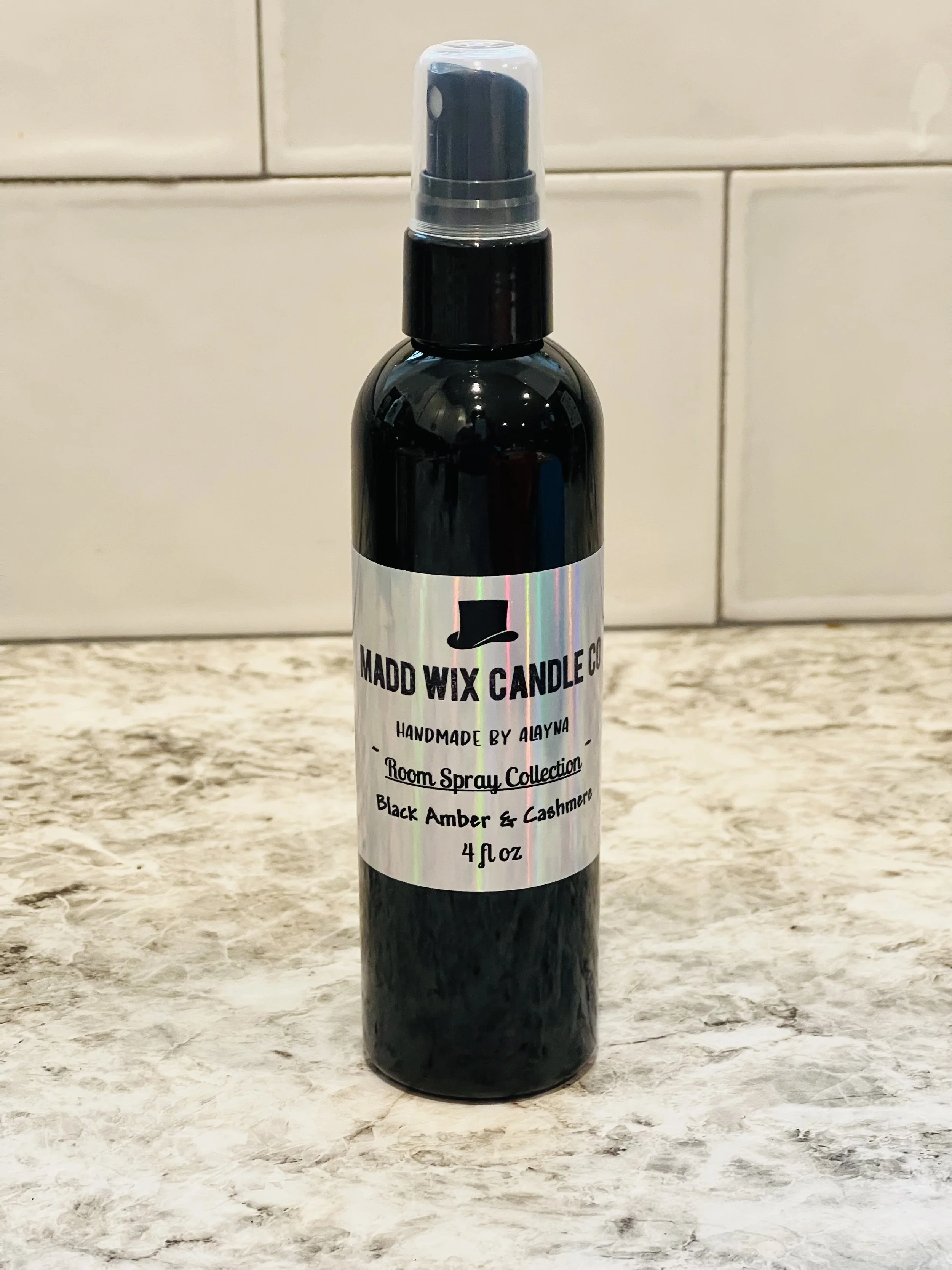 Black Amber & Cashmere ~ Room Spray ~