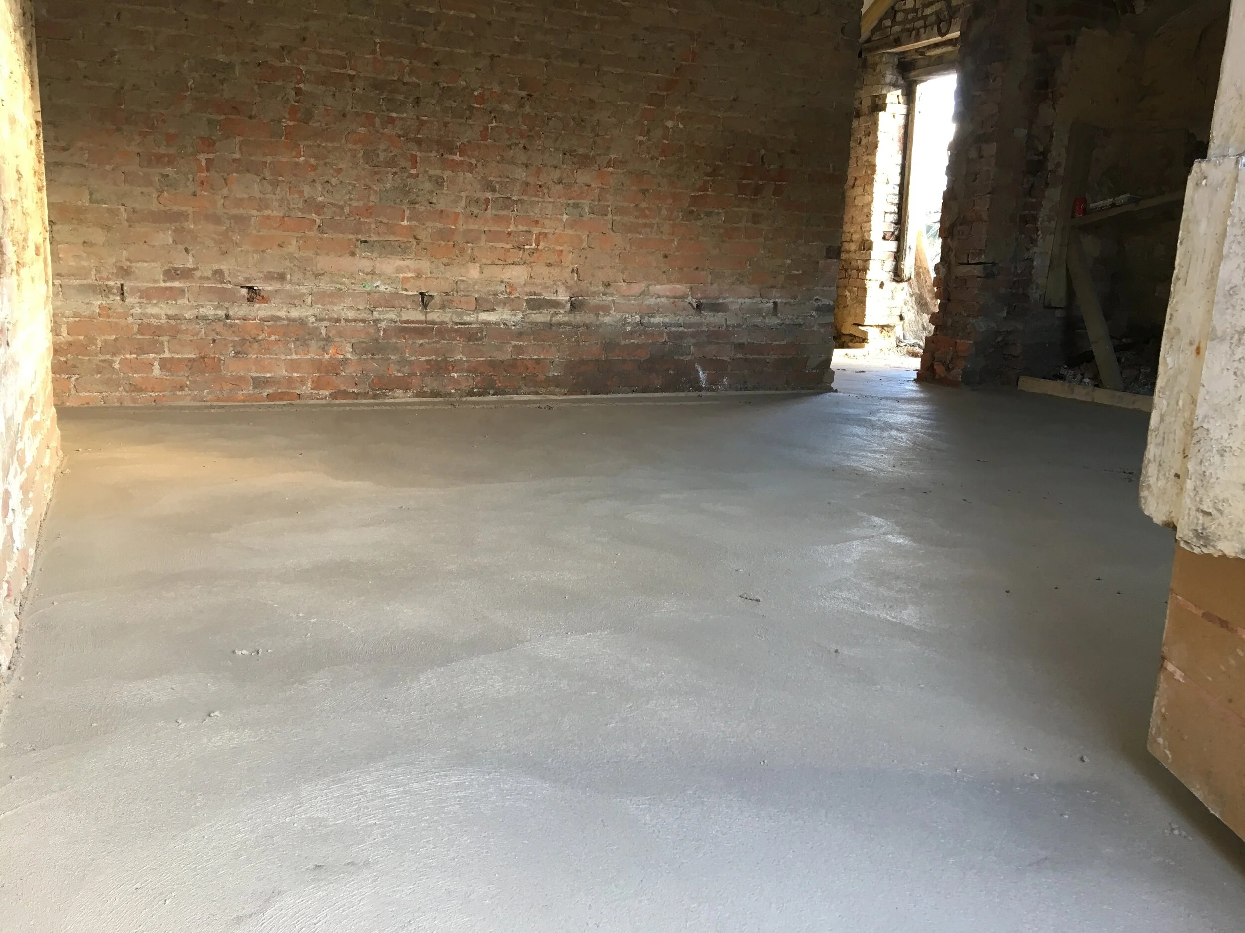limecrete floor — Hempcrete by William Stanwix