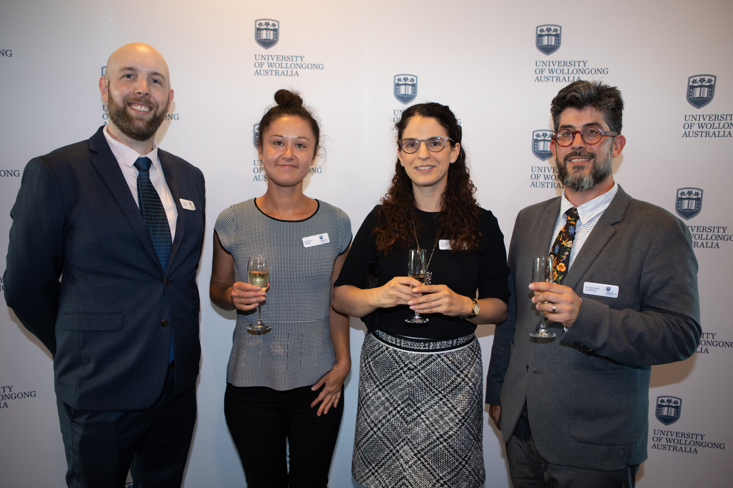With my brilliant colleagues Anthony Hooper, Talia Morag, and Bernardo Ainbinder (left to right).