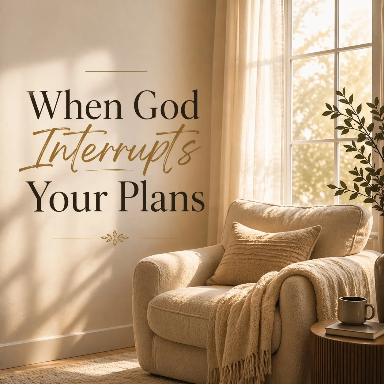 This year hasn&rsquo;t looked like I planned&mdash;but God has been meeting me in the middle of it. What felt like a disruption&hellip; was actually a divine invitation. 

I wrote about it in my most recent blog and I&rsquo;d love for you to read it 