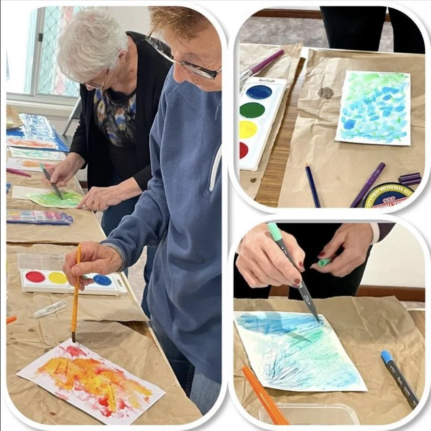 Mixed Media Florals with Deanna Gibson, CZT