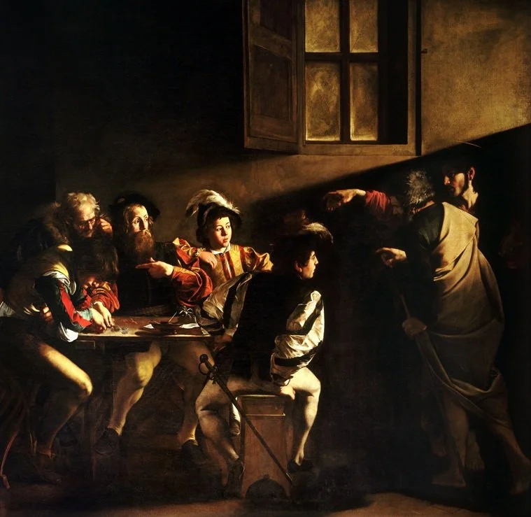 Art History Caravaggio's_The_Calling_of_St_Matthew.jpg