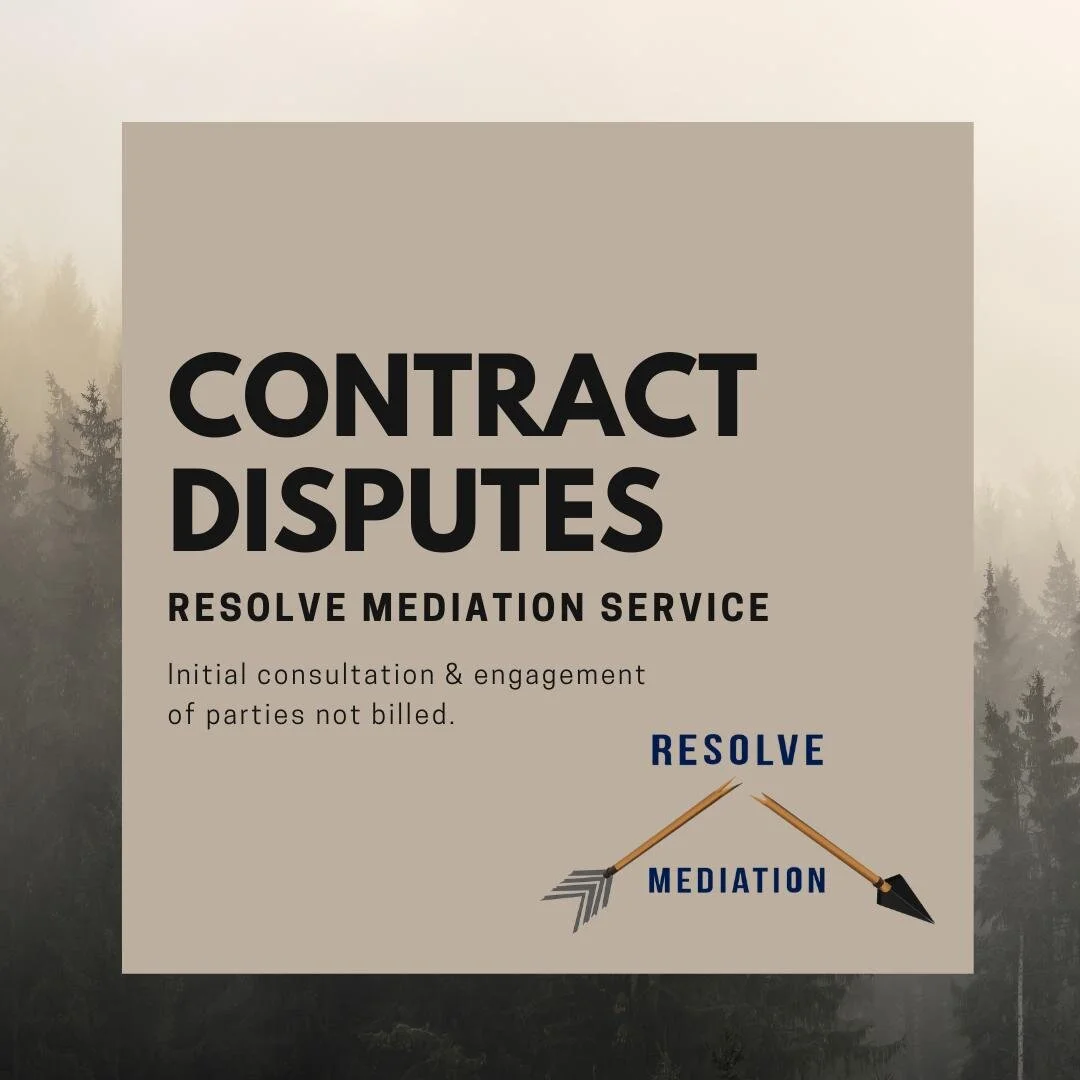 Sometimes breaches occur or events that no one planned for when going into business together. Mediation helps individuals and small business owners resolve these kinds of issues quickly, without the added frustration of litigation. ⠀
⠀
Initial consul
