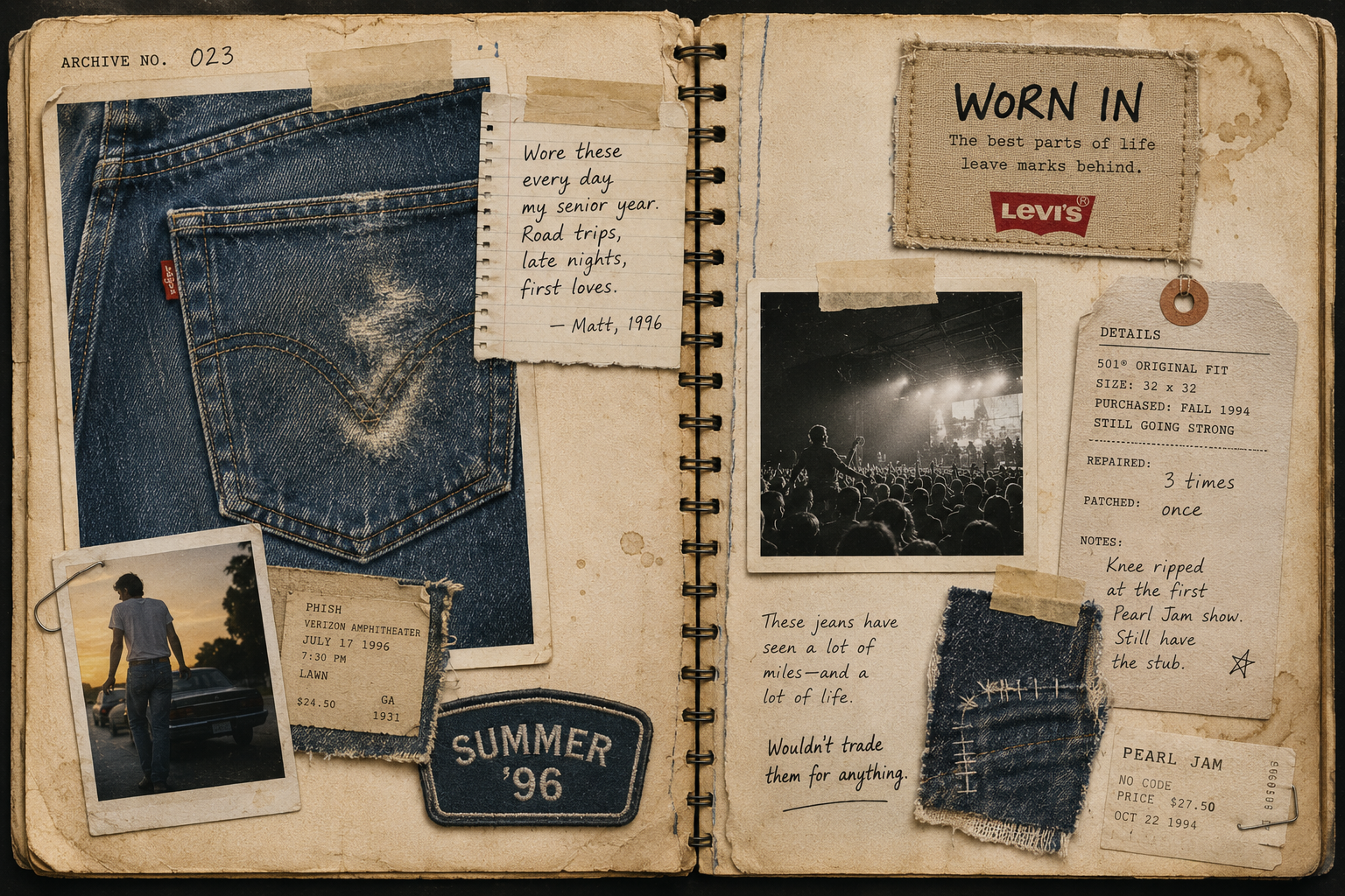 Worn In