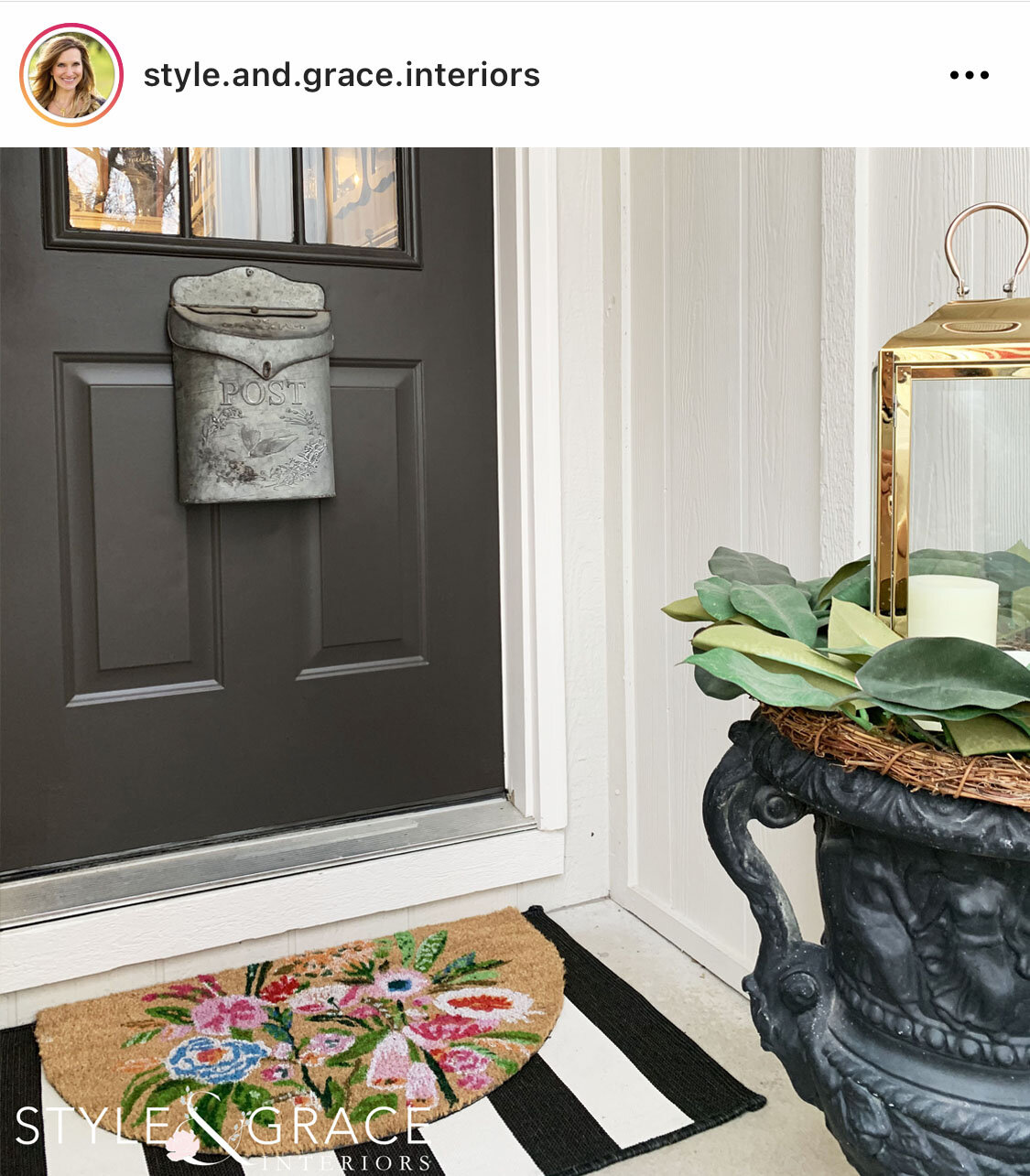 6 Ways to Dress Up Your Door — Style & Grace Interiors