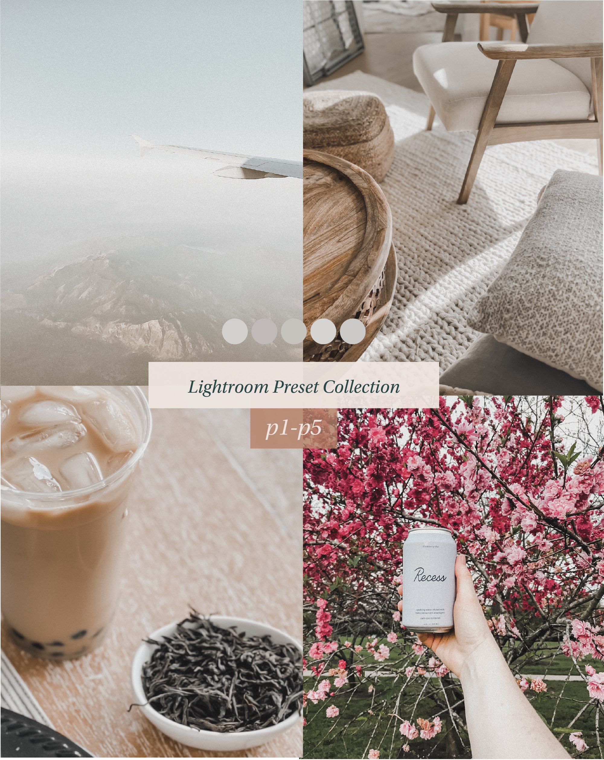 Lightroom Preset Pack P1- P5
