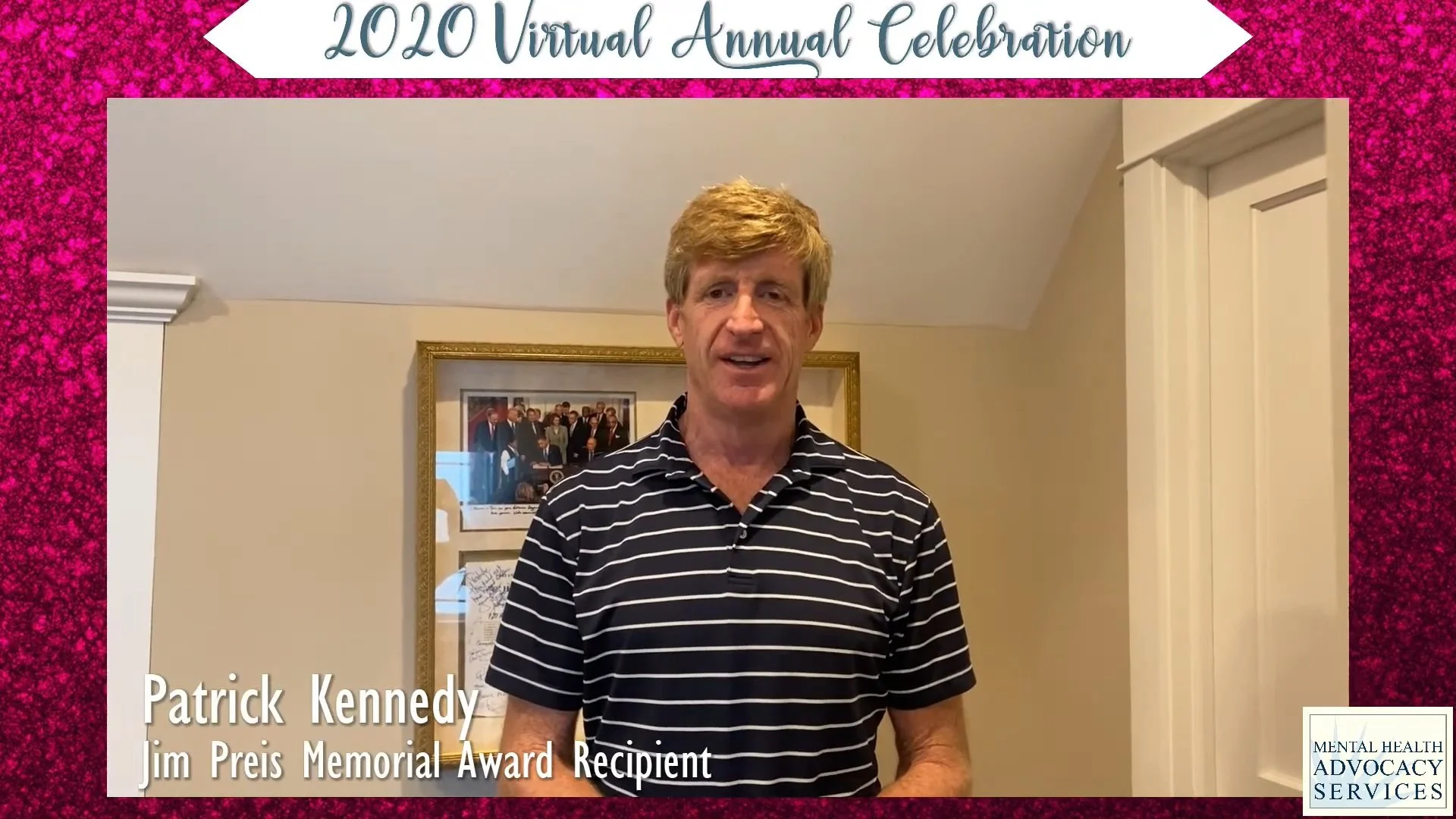2020: Patrick Kennedy, Former Congressman and Mental Health Advocate