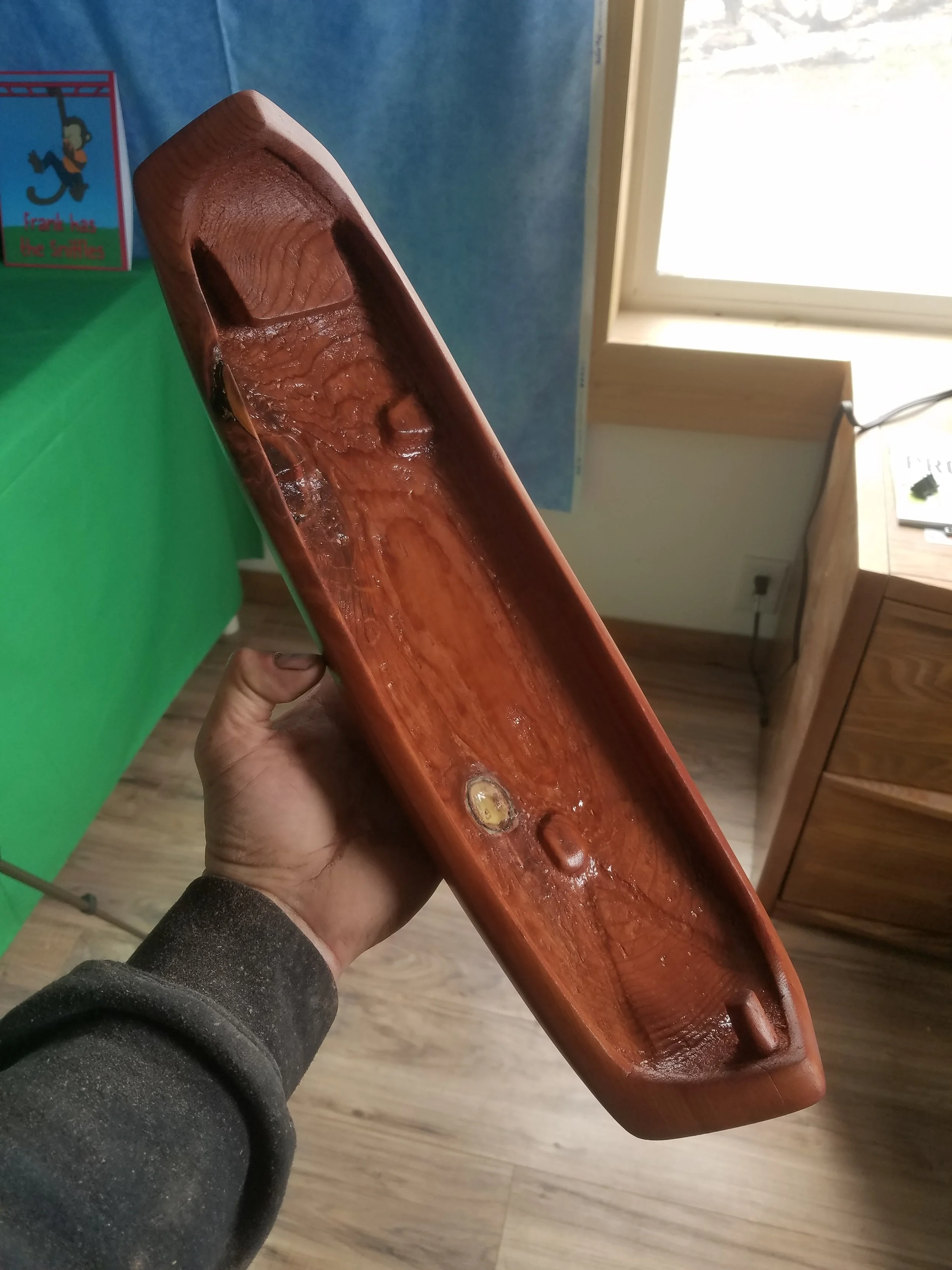 TRADITIONAL CANOE CARVING