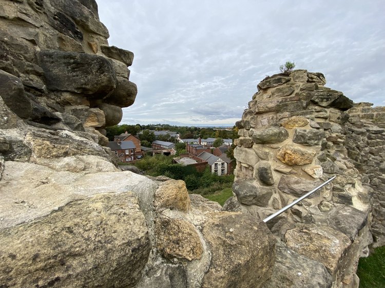 Pontefract Castle, Yorkshire, England