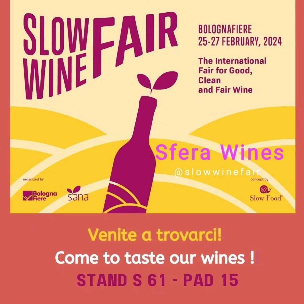 Sfera sar&agrave; presente alla fiera italiana per eccellenza dedicata ai vini artigianali provenienti da cantine a basso intervento. Venite a trovarci! Hall 15, Stand 61.

Sfera will be attending the Italian wine fair dedicated to organic wineries a