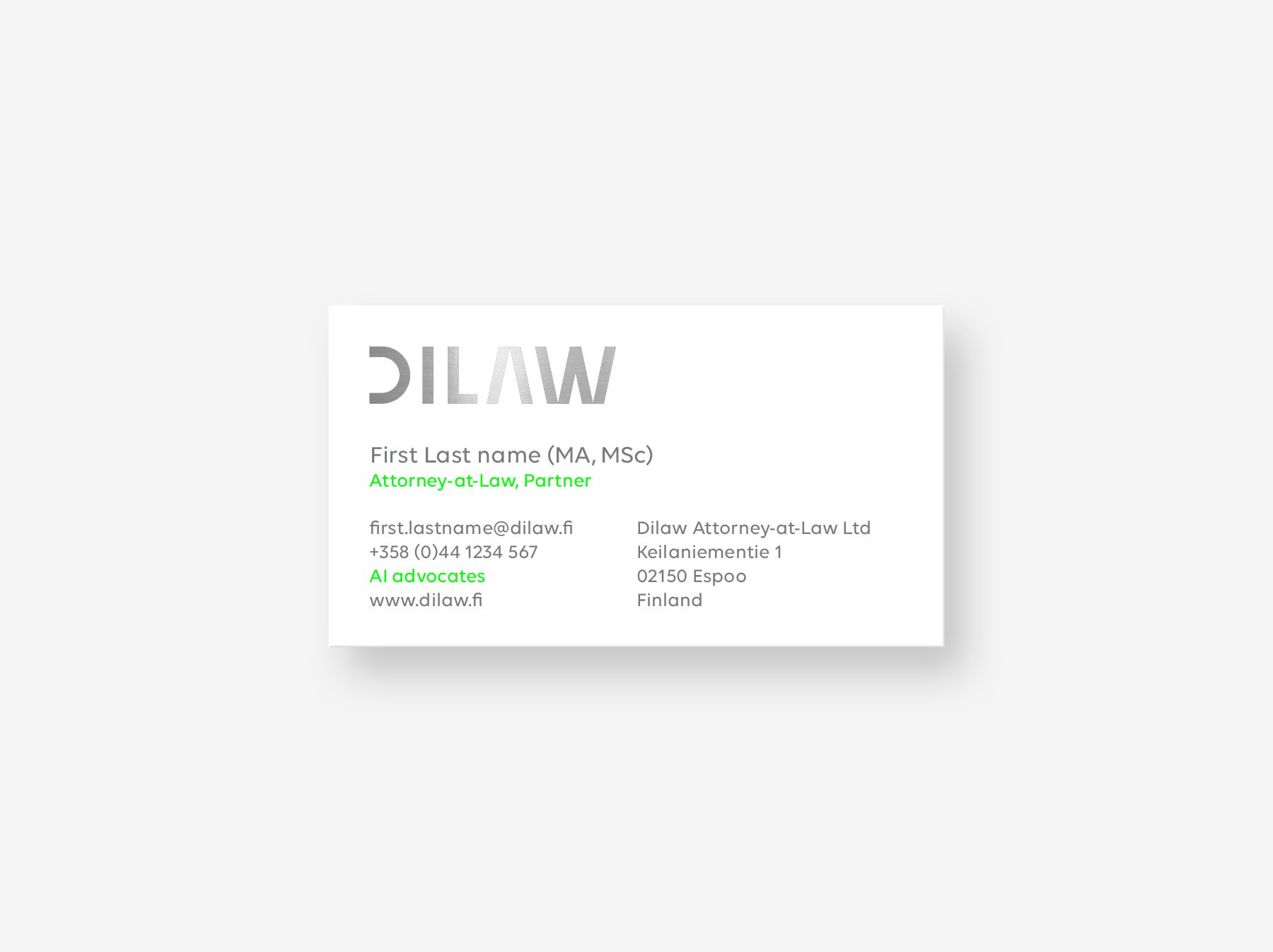 Visit card