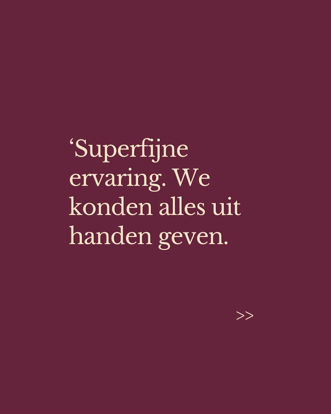 Ik vind dit een prachtig compliment. Als je styling van Set Tables huurt, krijg je niet alleen materialen waarmee je een mooie tafel kunt dekken. Je krijgt ook goede service, duidelijke communicatie en flexibiliteit. Ieder diner is anders, iedere age