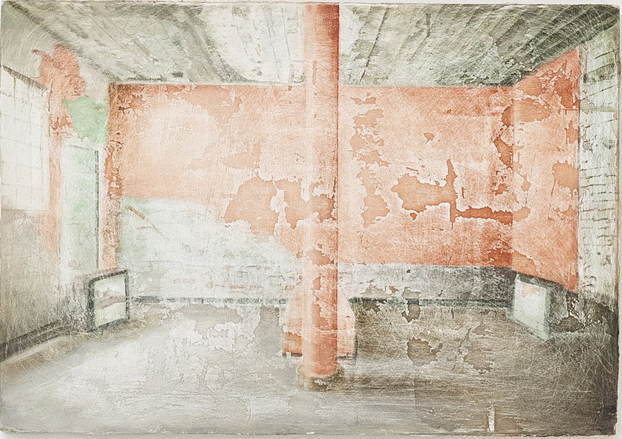  Sans titre, 2018, huile sur bois, 35 x 50 cm 